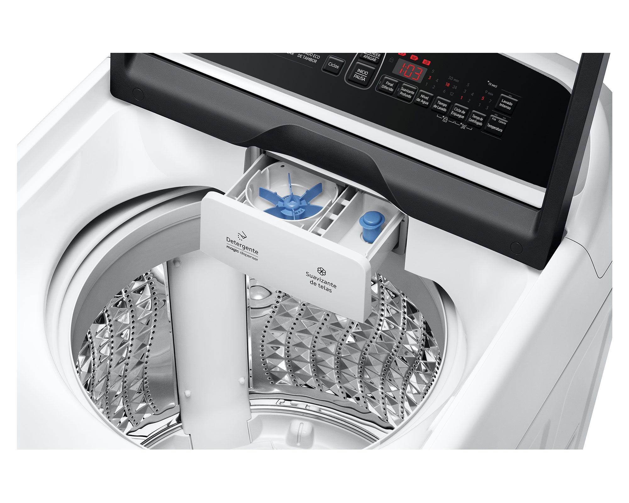 Lavadora carga superior 15 kg WA15T5260BW/ZS Samsung-7