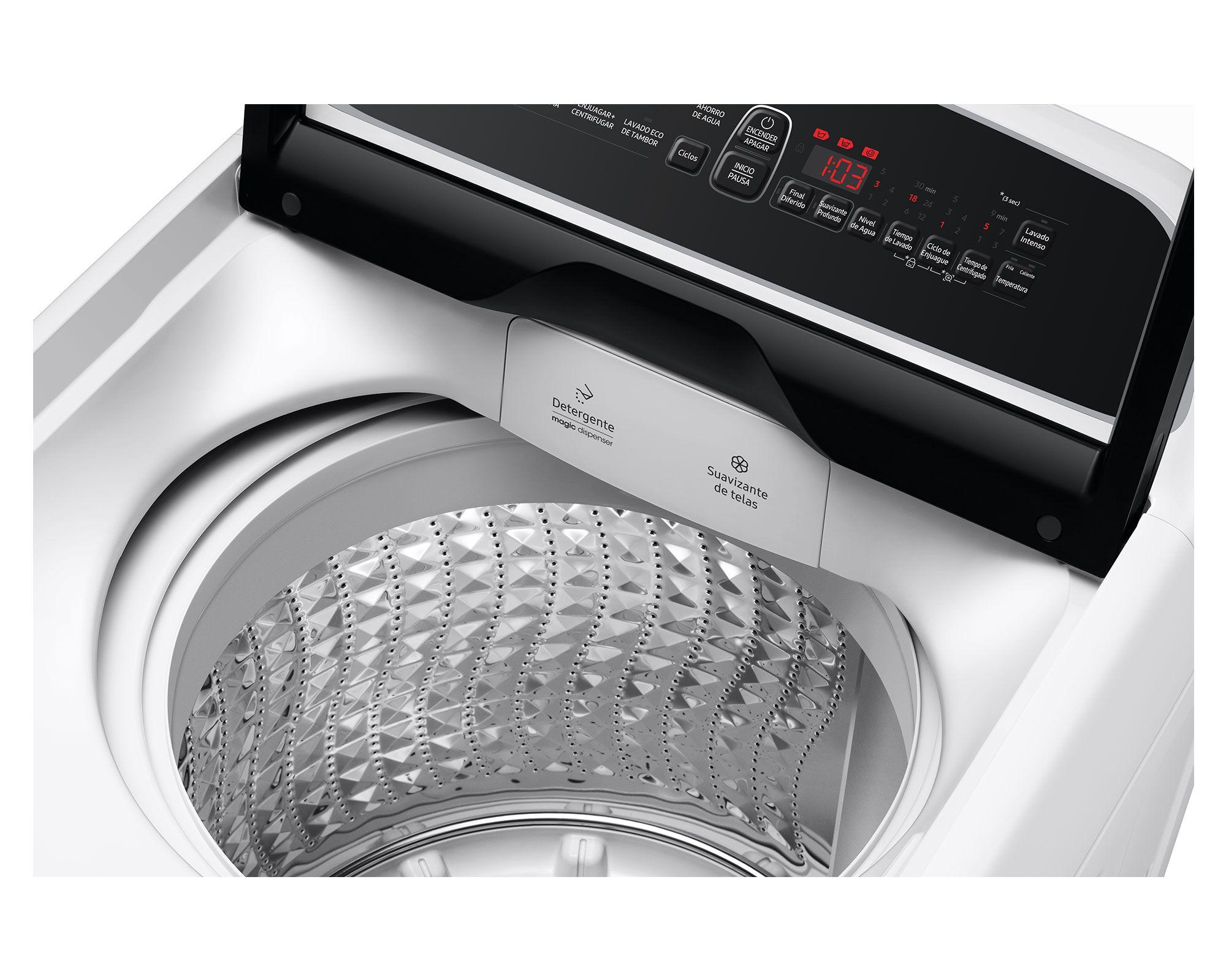 Lavadora carga superior 17 kg WA17T6260BW/ZS Samsung-6