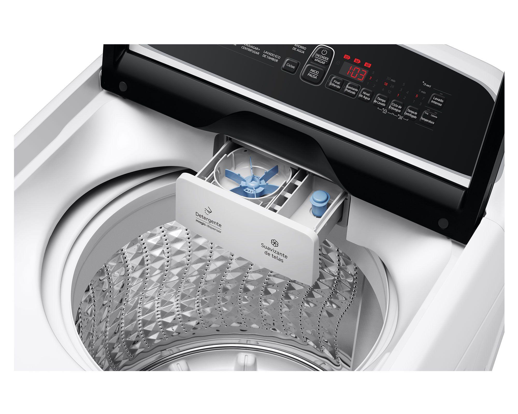 Lavadora carga superior 17 kg WA17T6260BW/ZS Samsung-7