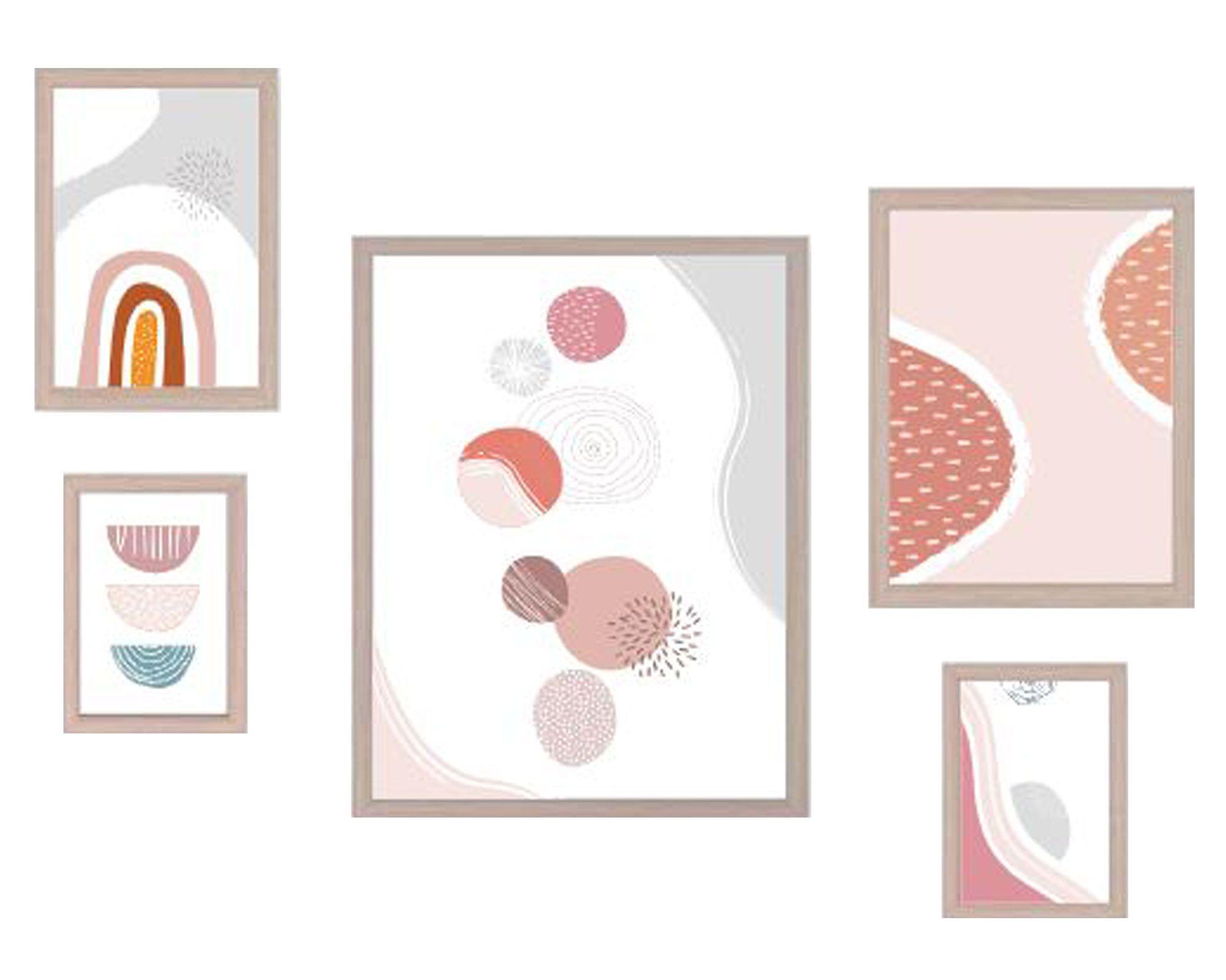 Marco fotos 5 piezas Cotidiana-0