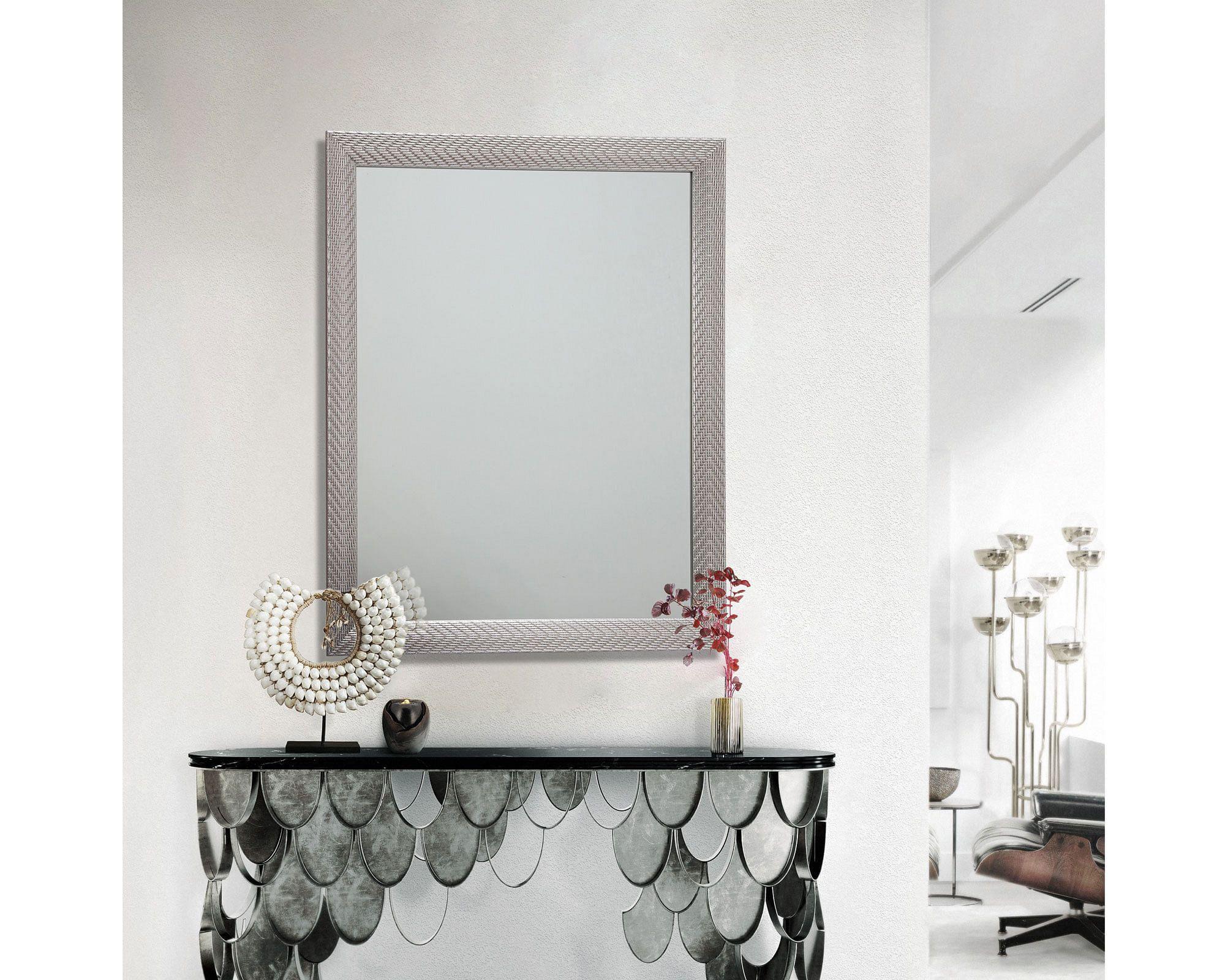 Espejo 65x80 cm plateado Cotidiana-7