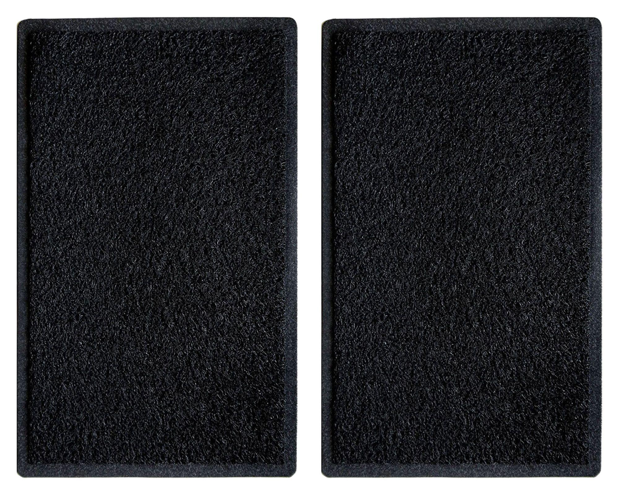 Limpiapiés 40x60 cm Spaguetti negro 2 unidades Cotidiana-0