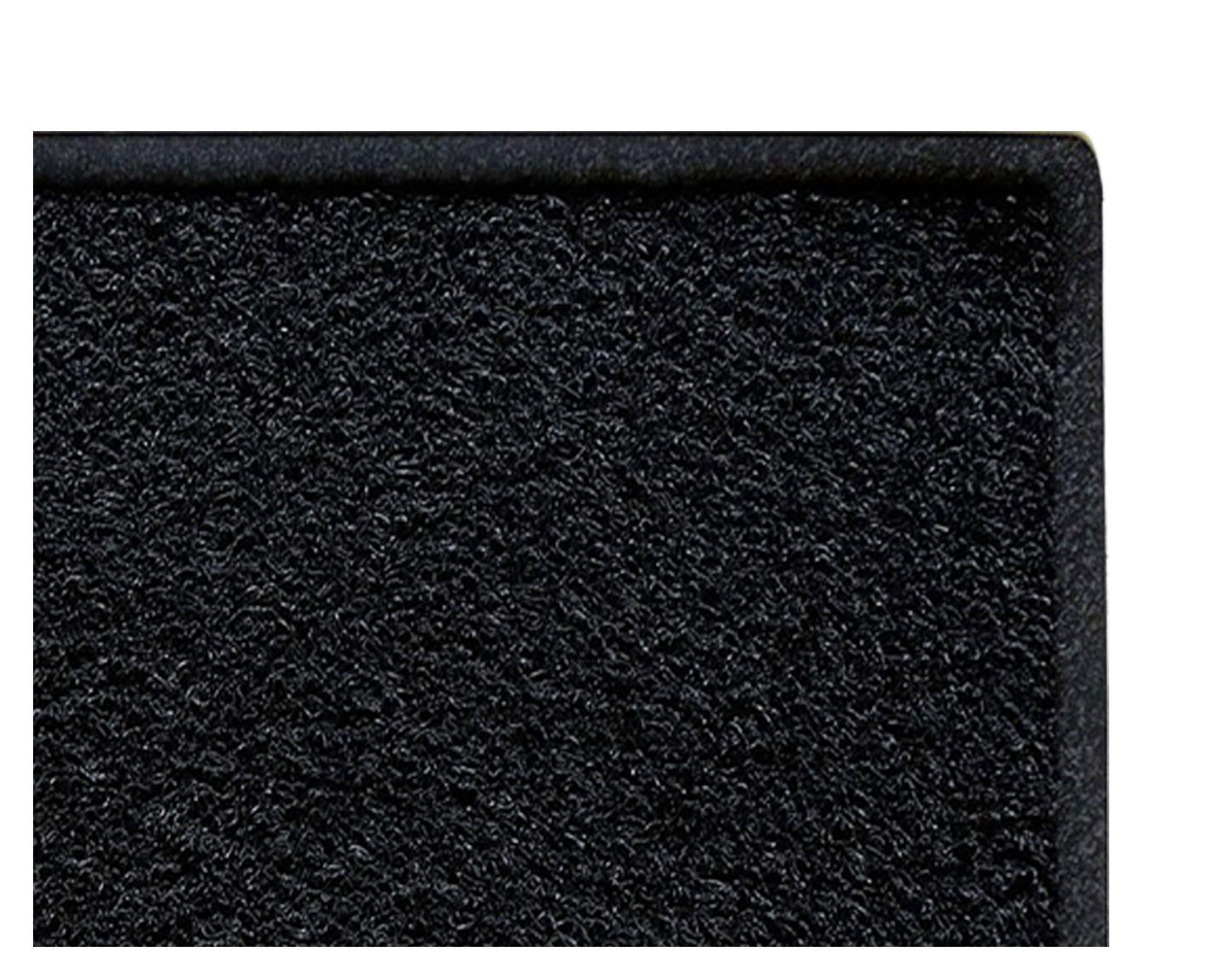 Limpiapiés 40x60 cm Spaguetti negro 2 unidades Cotidiana-3