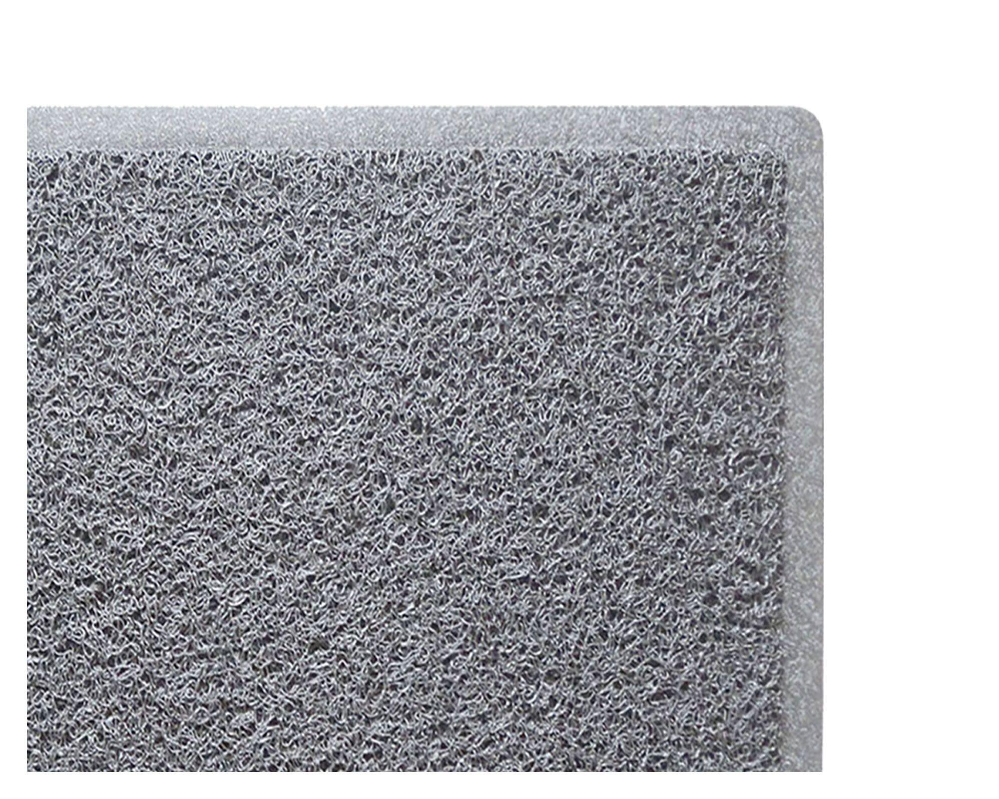 Limpiapiés 40x60 cm Spaguetti gris 2 unidades Cotidiana-3
