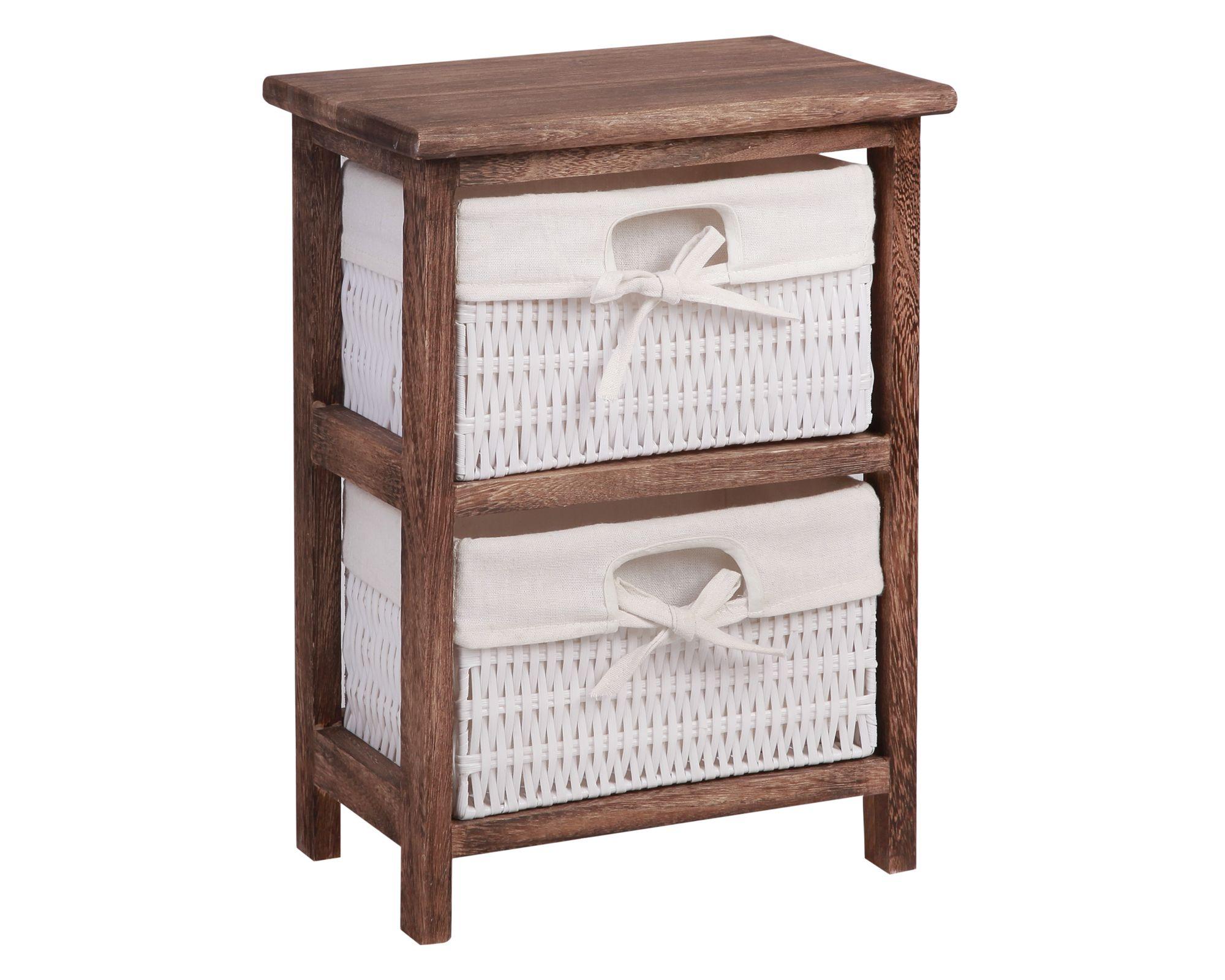 Organizador baño 2 canastos-0