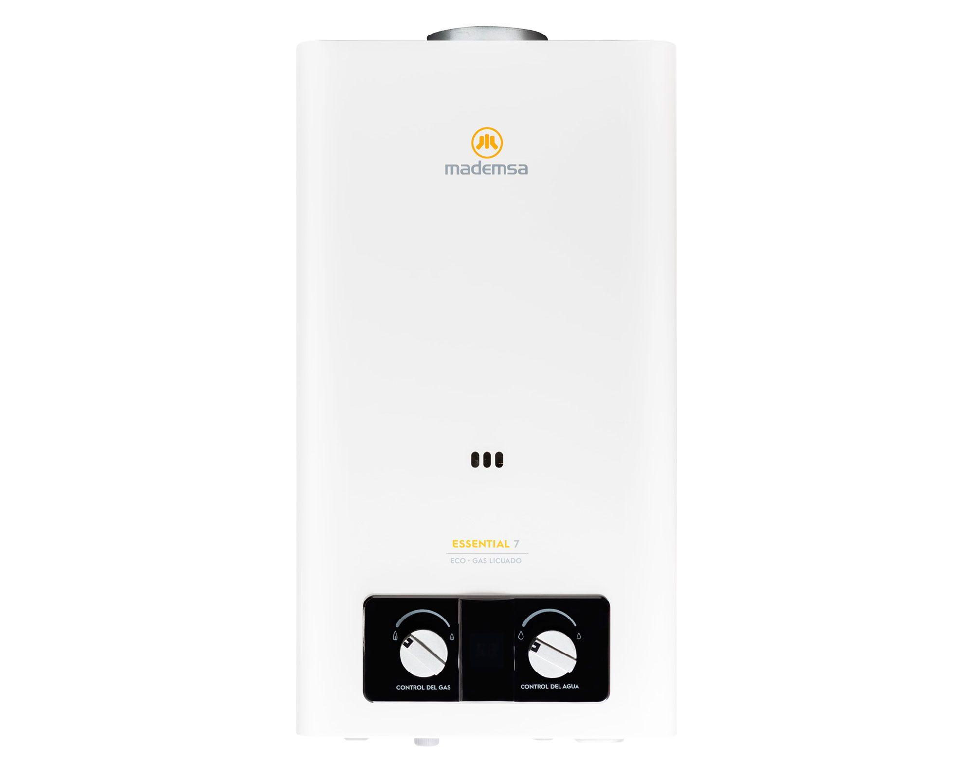 Calefont tiro natural 7 litros gas licuado Essential Eco-0