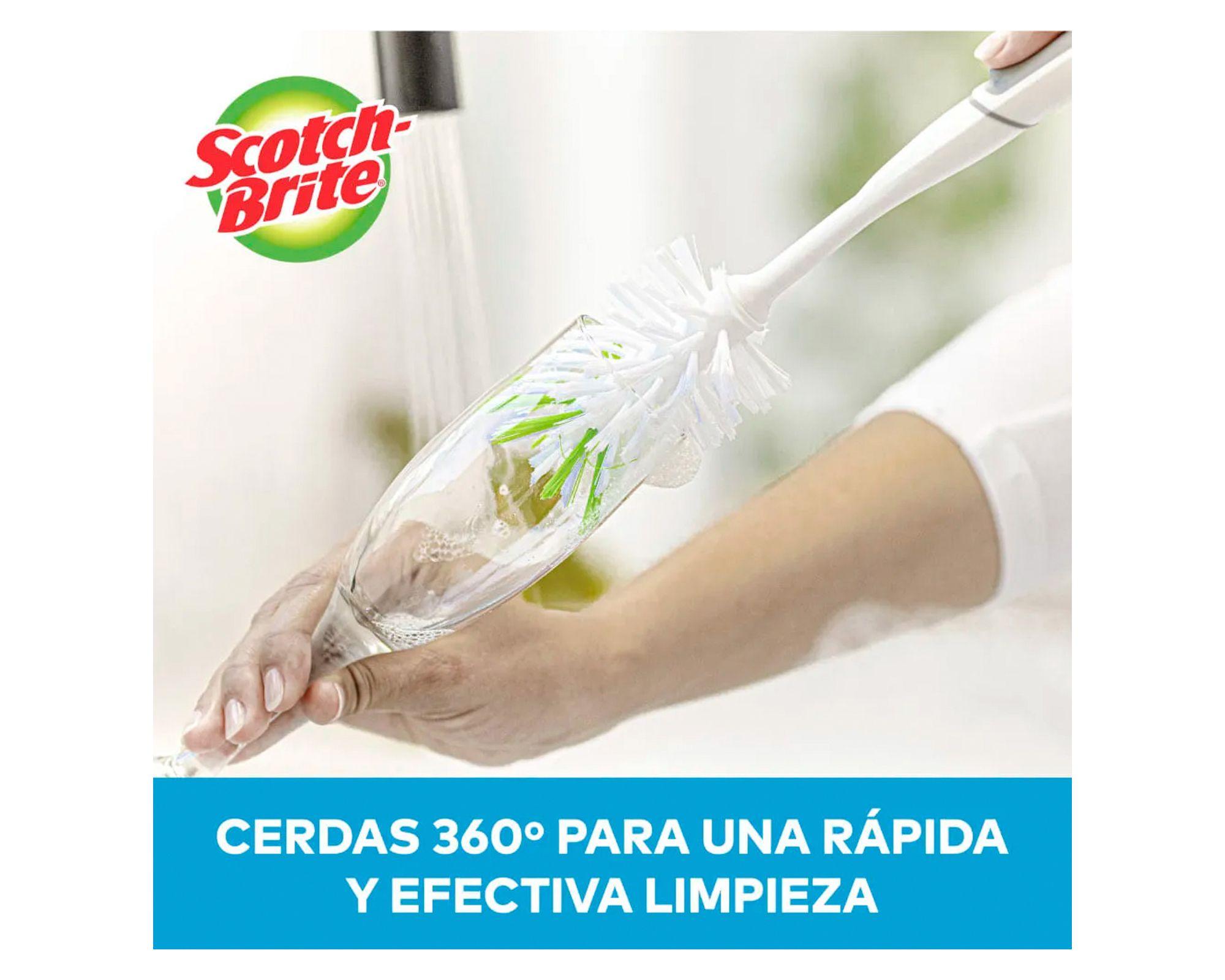 Cepillo limpiador botellas Scotch-Brite-4