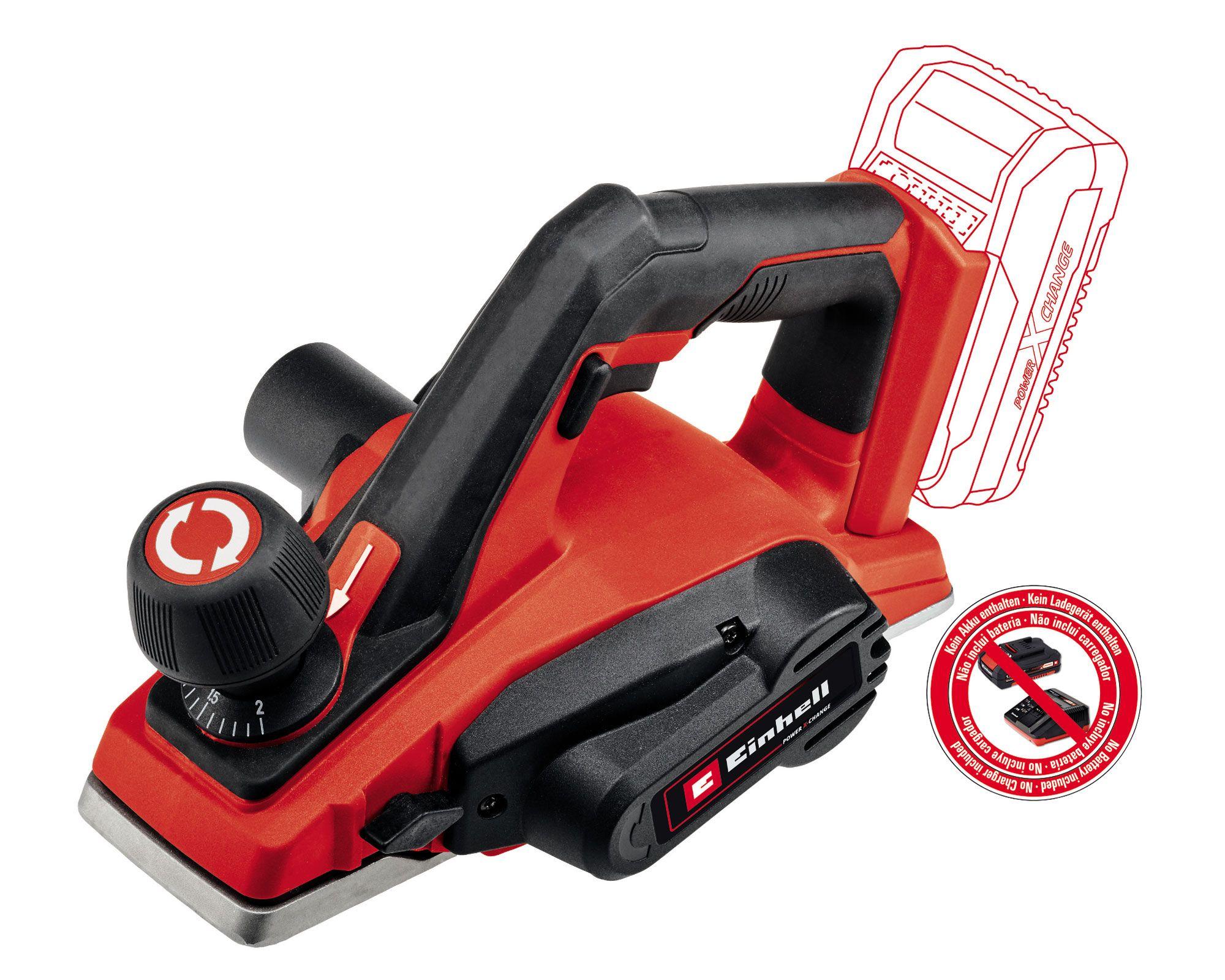 Cepillo carpintero inalámbrico TE-PL 18 y 82 Li Solo-0