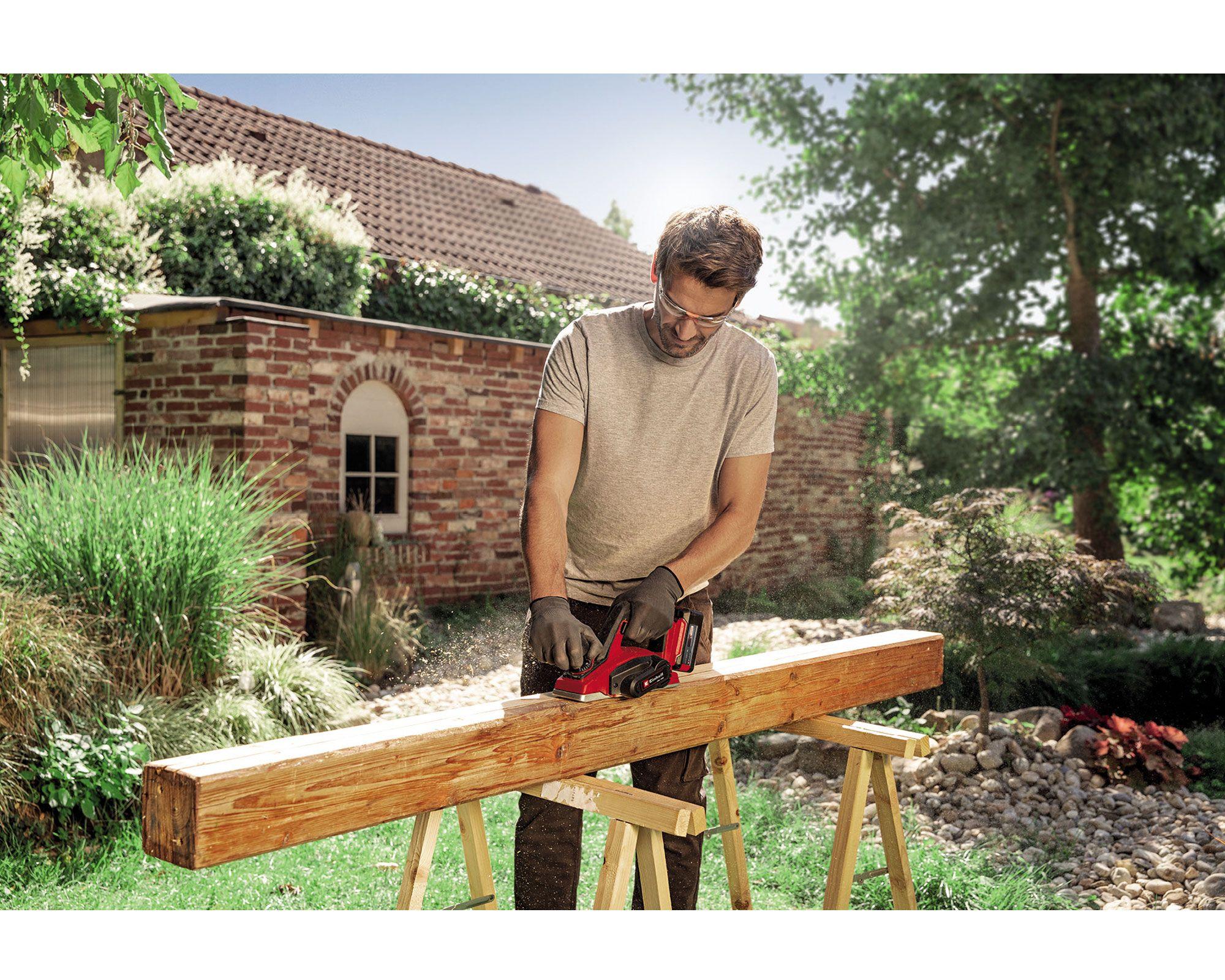 Cepillo carpintero inalámbrico TE-PL 18 y 82 Li Solo-5