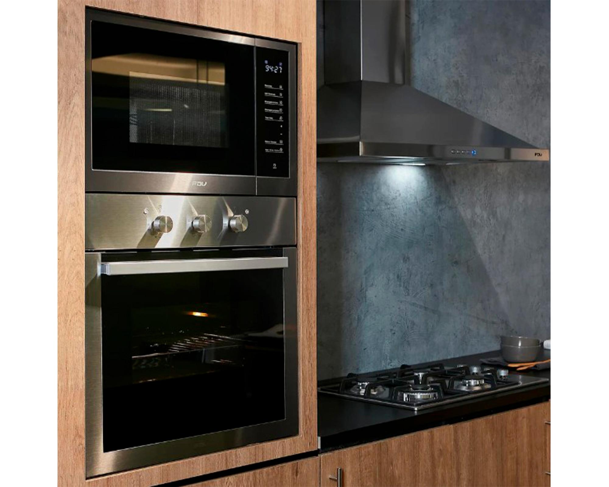 Horno empotrado con convector Elite 52 lt-4