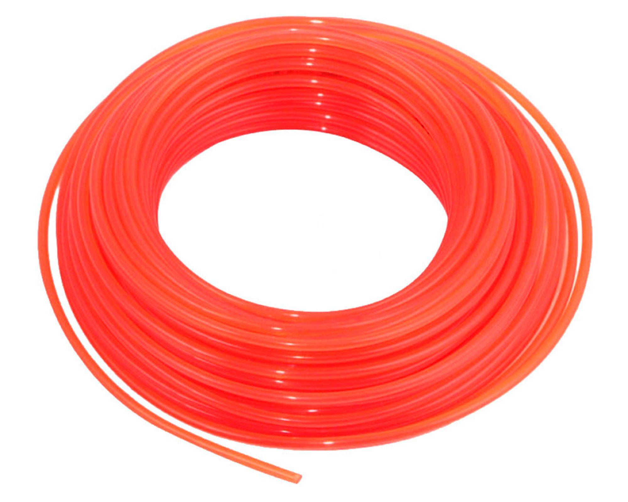 Nylon orilladora 15 m 2.4 mm naranjo-2