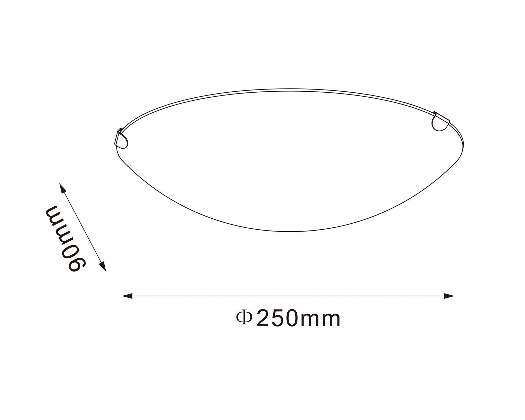 Plafón LED 1L Cristales Abitare-5