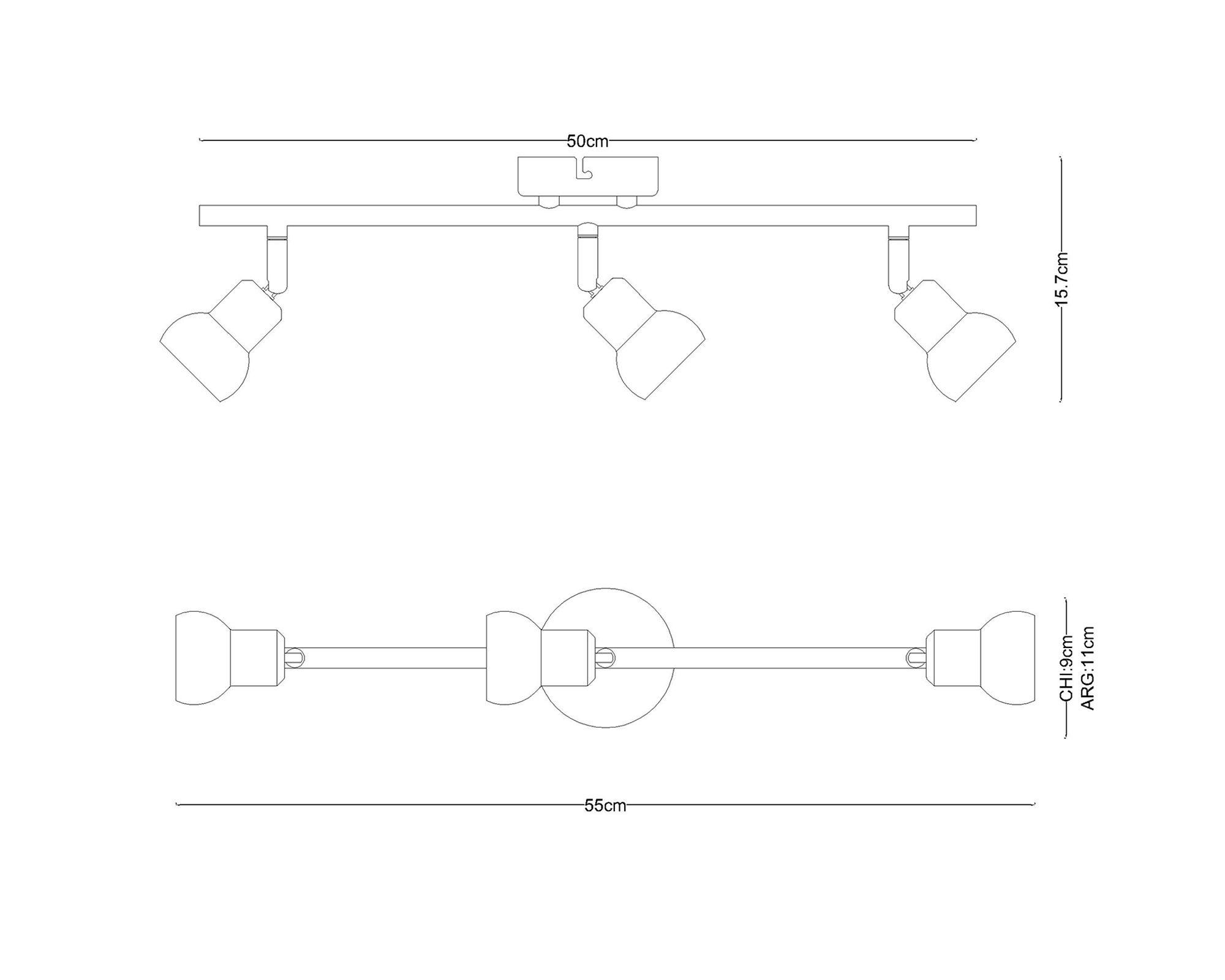 Spot 3L GU10 Class Abitare-3