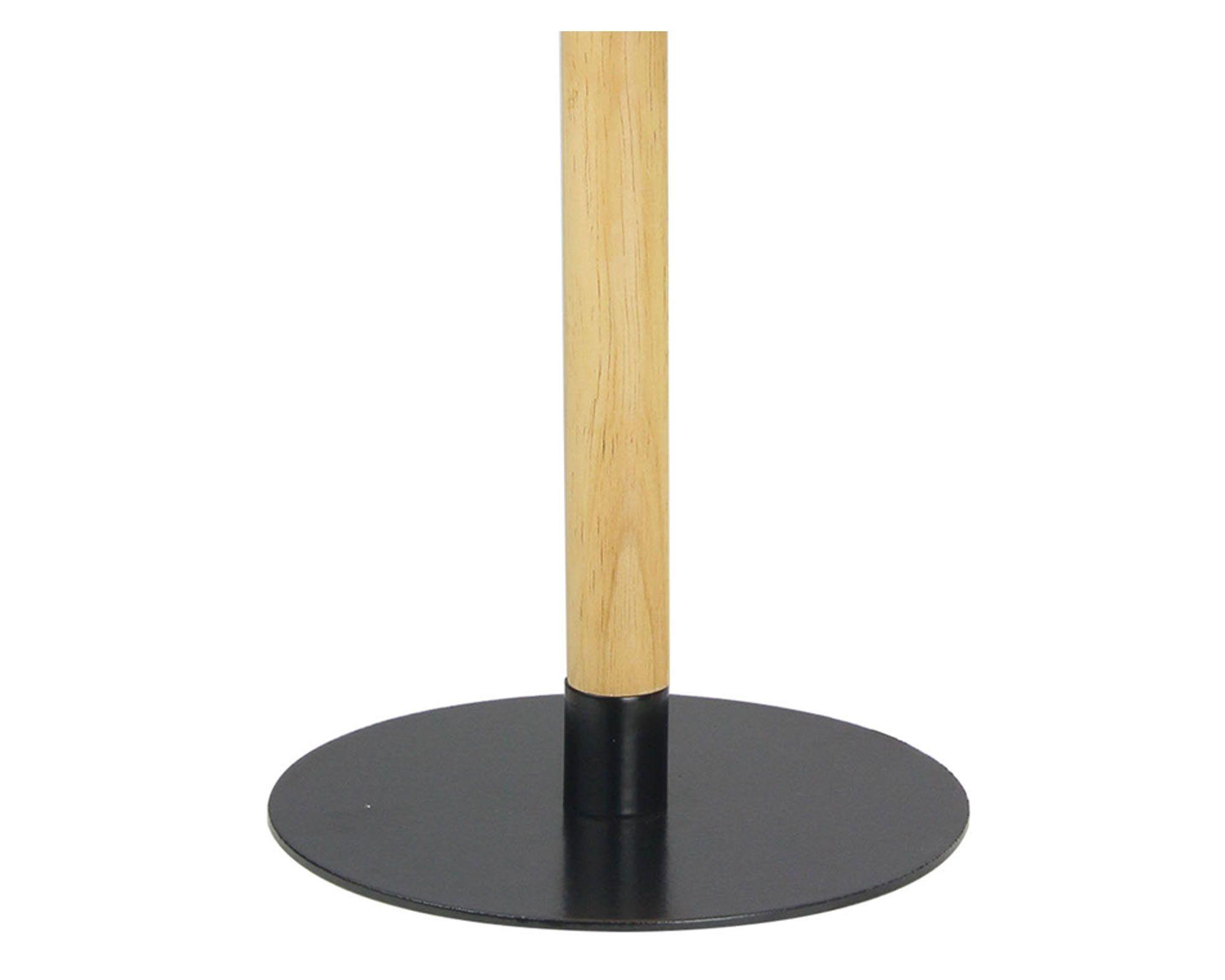 Lámpara sobremesa 1L E27 Seth negro Abitare-2