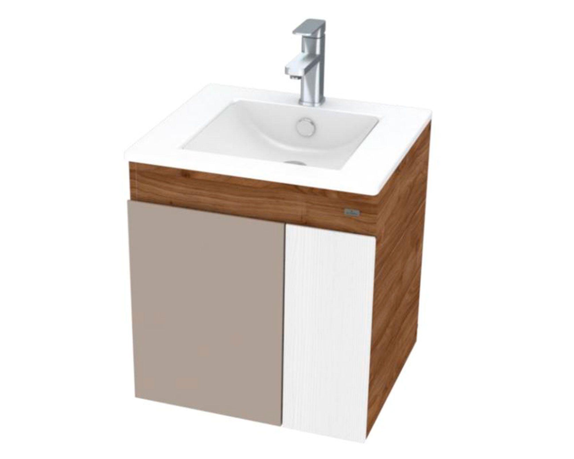 Mueble vanitorio 70 cm Kyle gales/blanco/gris Klipen-0
