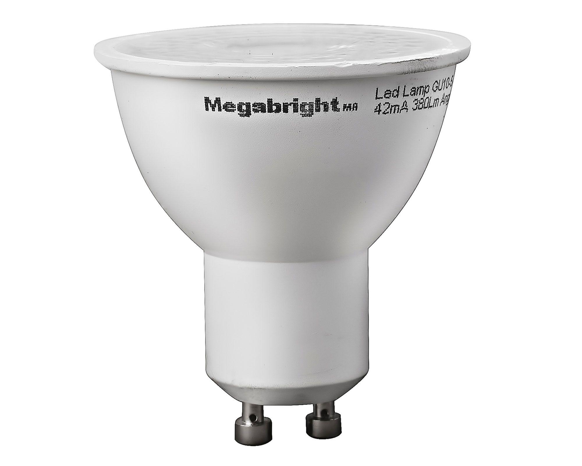 Ampolleta bright LED 5,5W GU10 luz cálida PAR16 Megabright-2