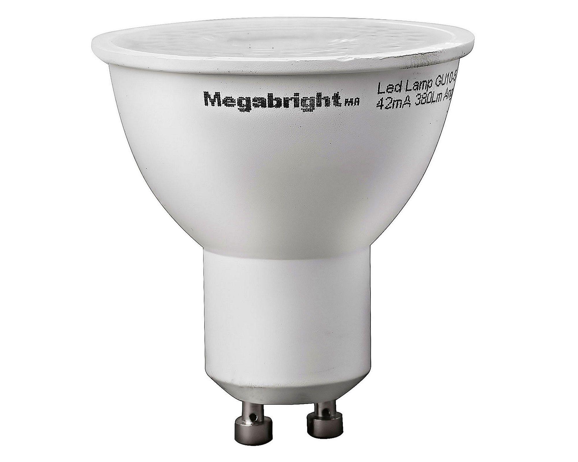 Ampolleta bright LED 5,5W GU10 luz cálida PAR16 Megabright-5
