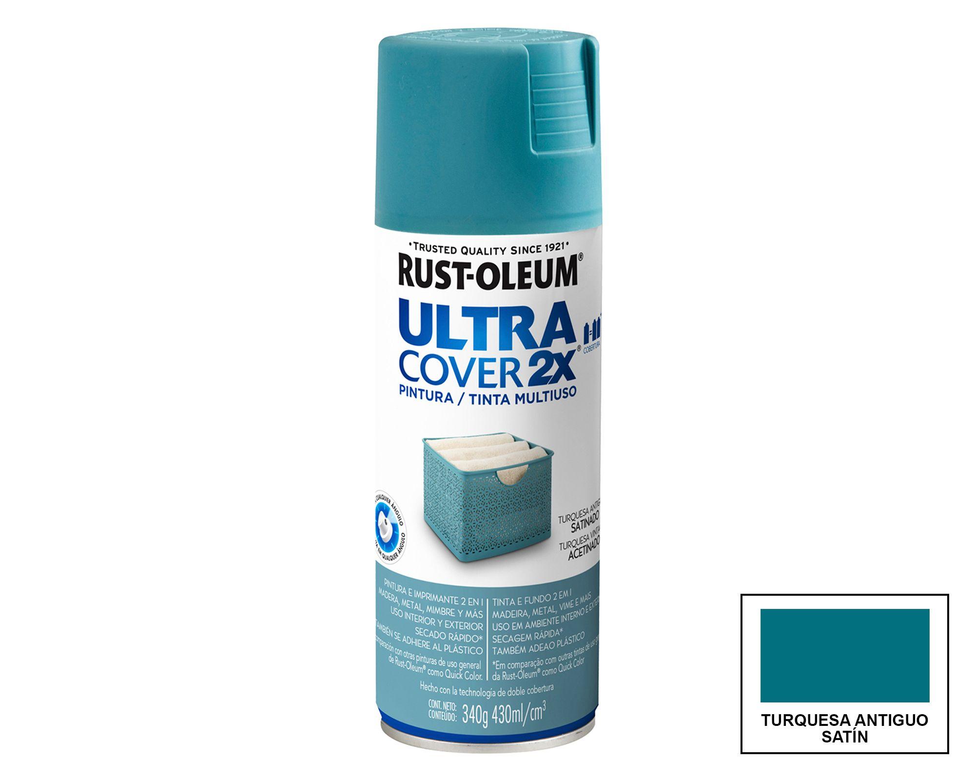 Spray multiusos turquesa antiguo satín Ultra Cover 2X-0