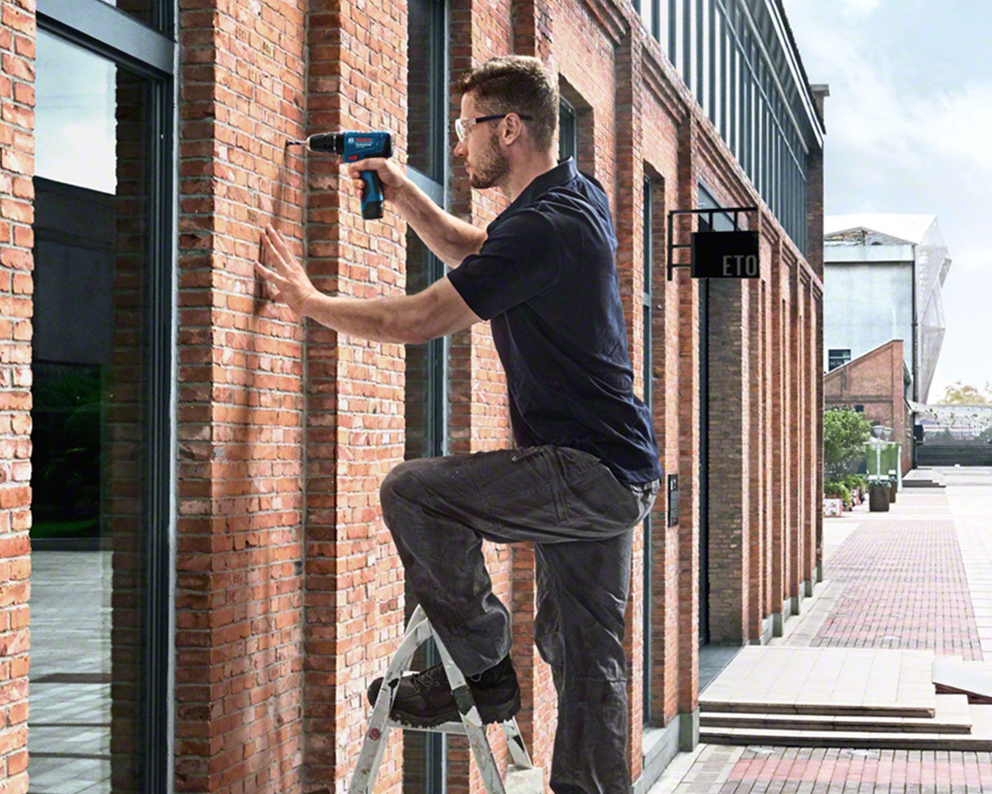 Taladro percutor inalámbrico 12V 10mm GSB 120-LI + 2 baterías 2 Ah Bosch-6