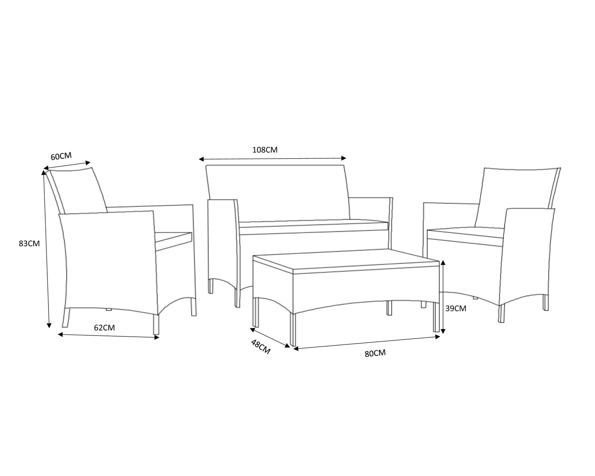 Set terraza 4 personas New Valencia Outzen-1