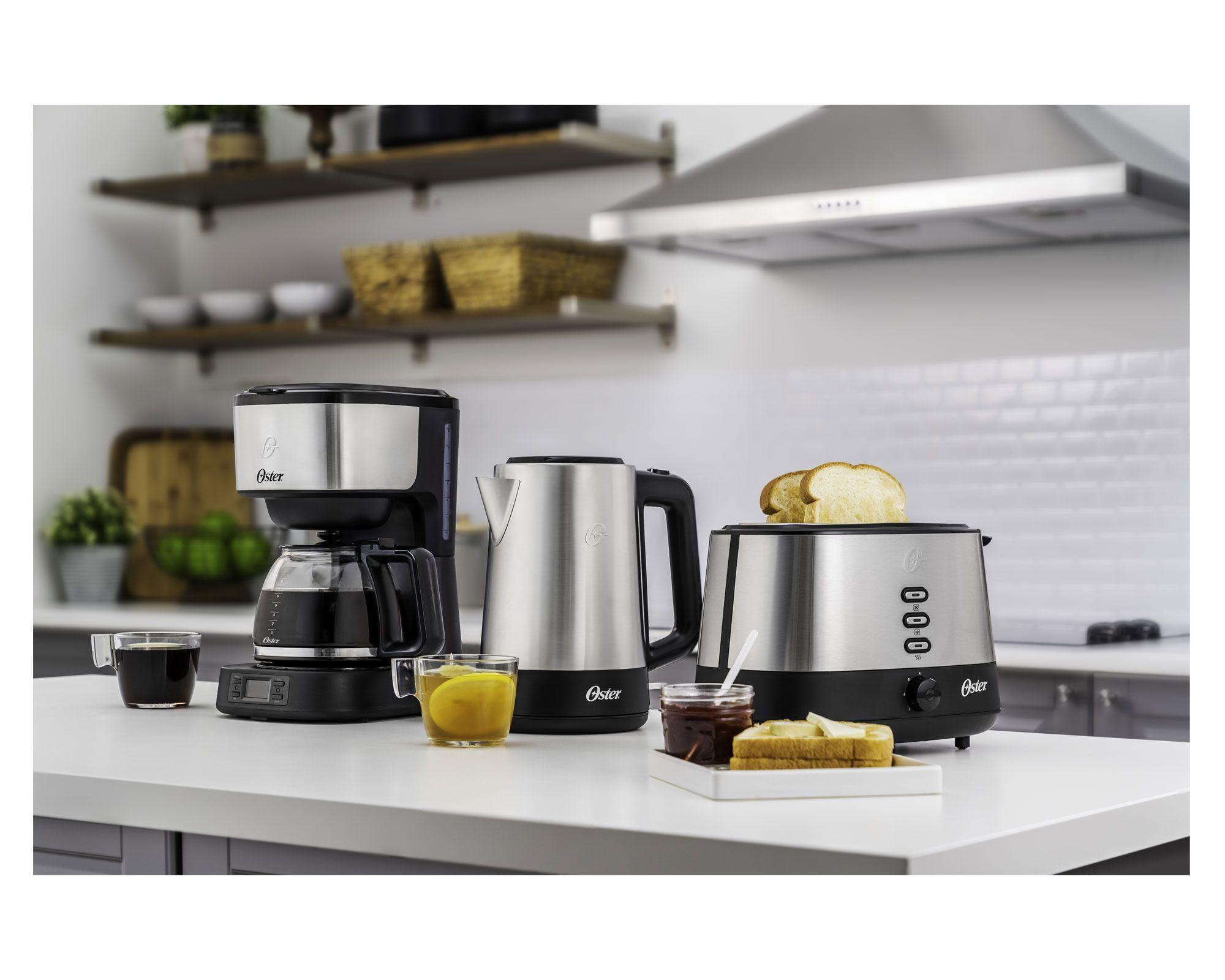 Tostador 2 rebanadas 800W R500 inox/negro Oster-6