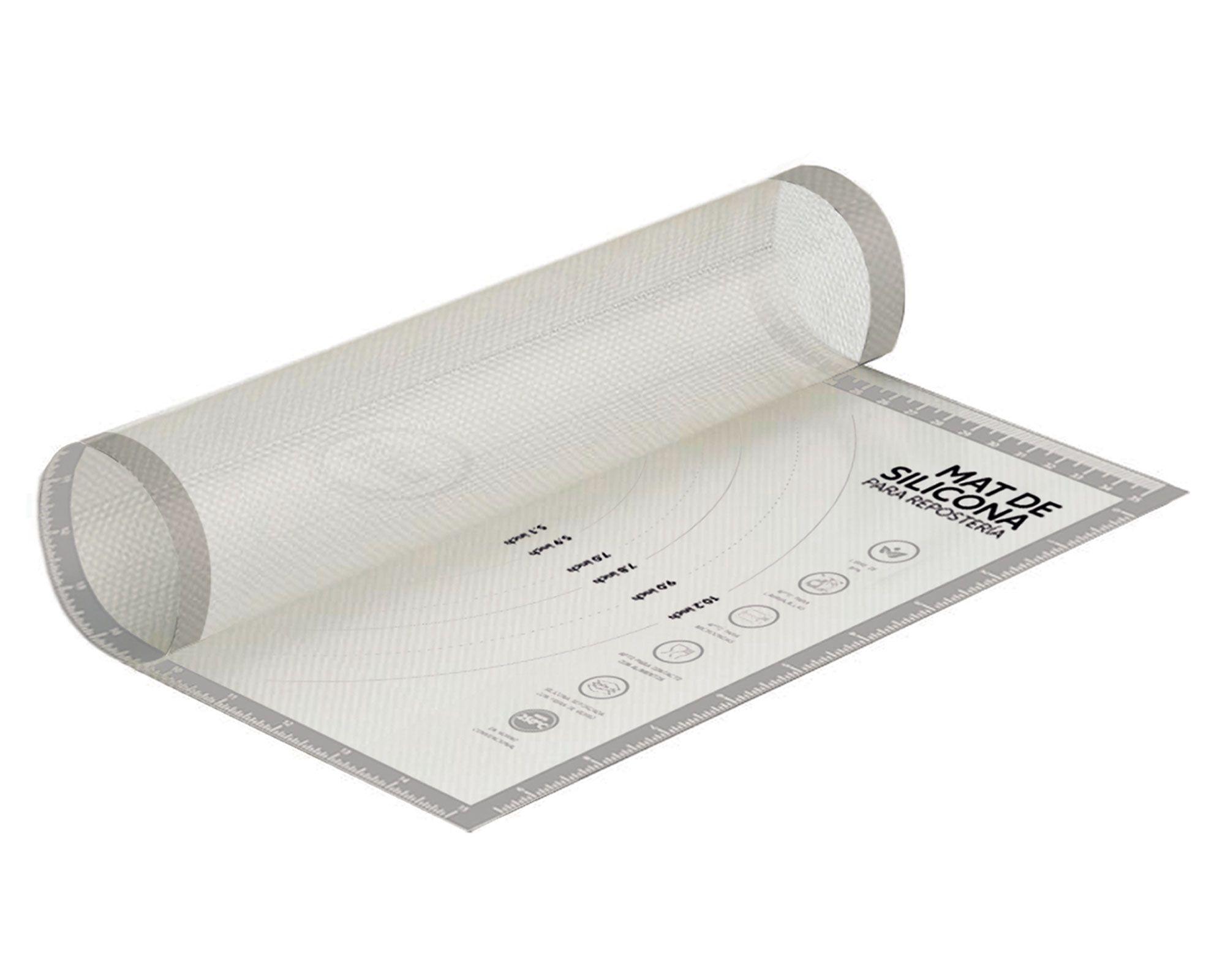 Mat silicona mediano Pastry blanco Ilko-0