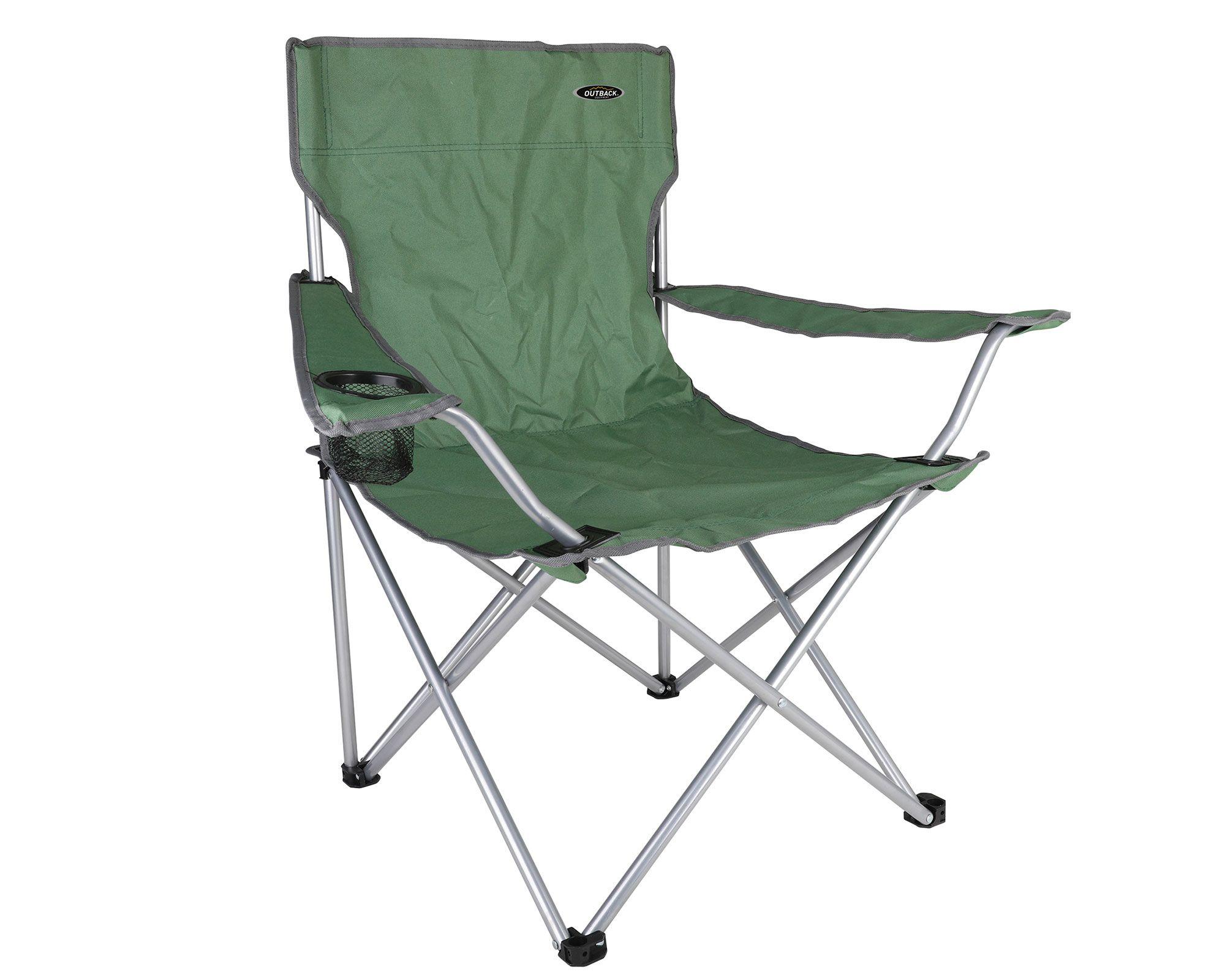 Silla camping verde Outback-1