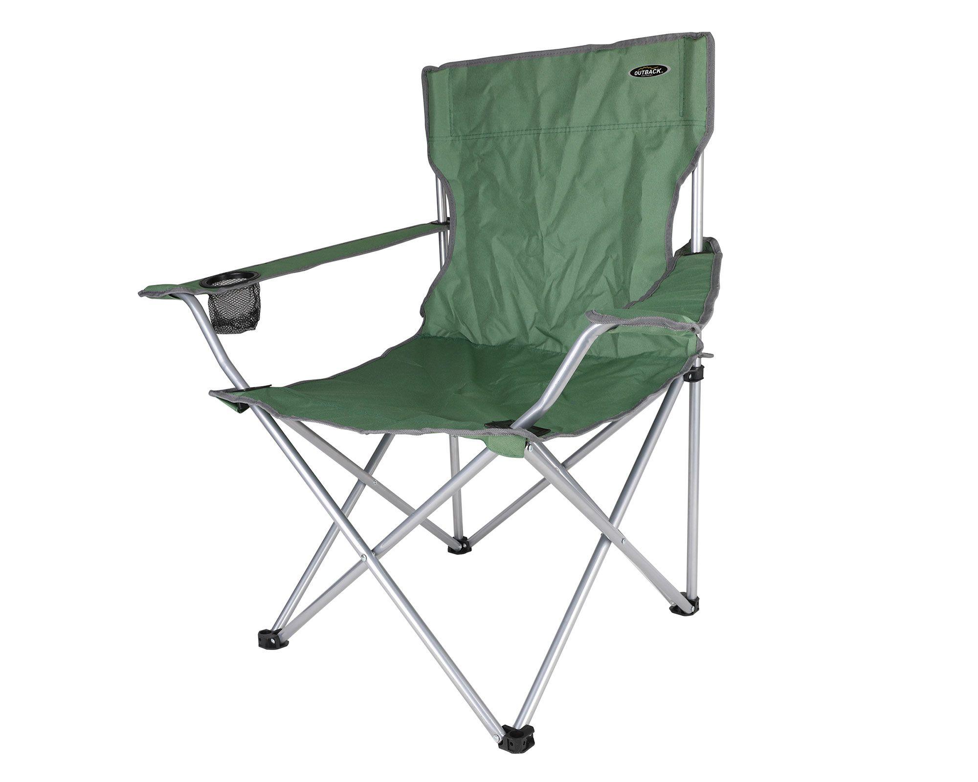 Silla camping verde Outback-2