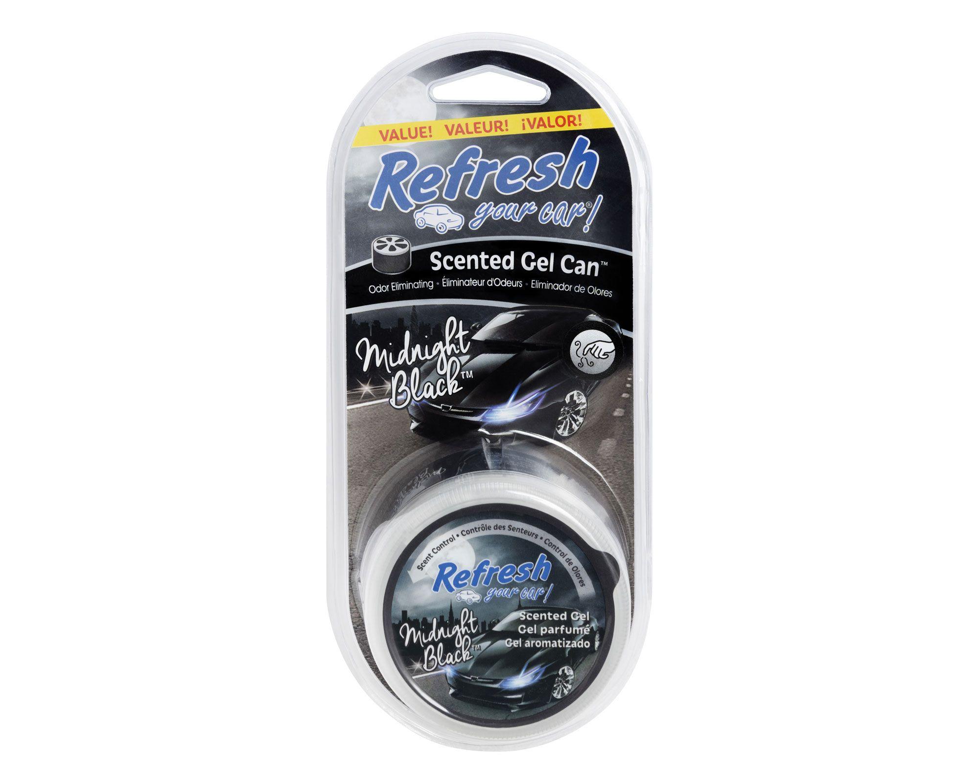 Aromatizante auto 71 gr midnight black Refresh Your Car-1