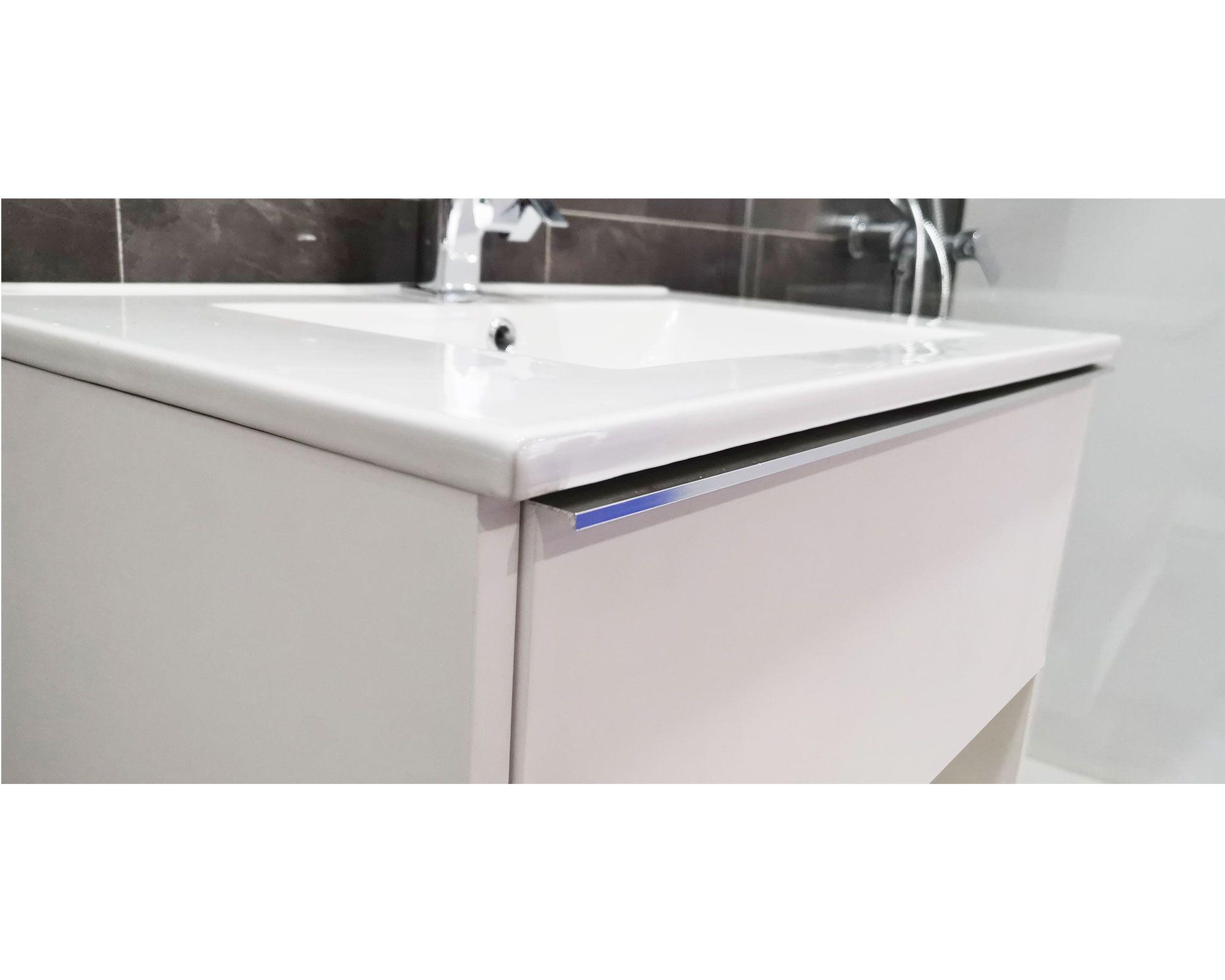 Mueble vanitorio 70 cm Roda blanco Teka.-1