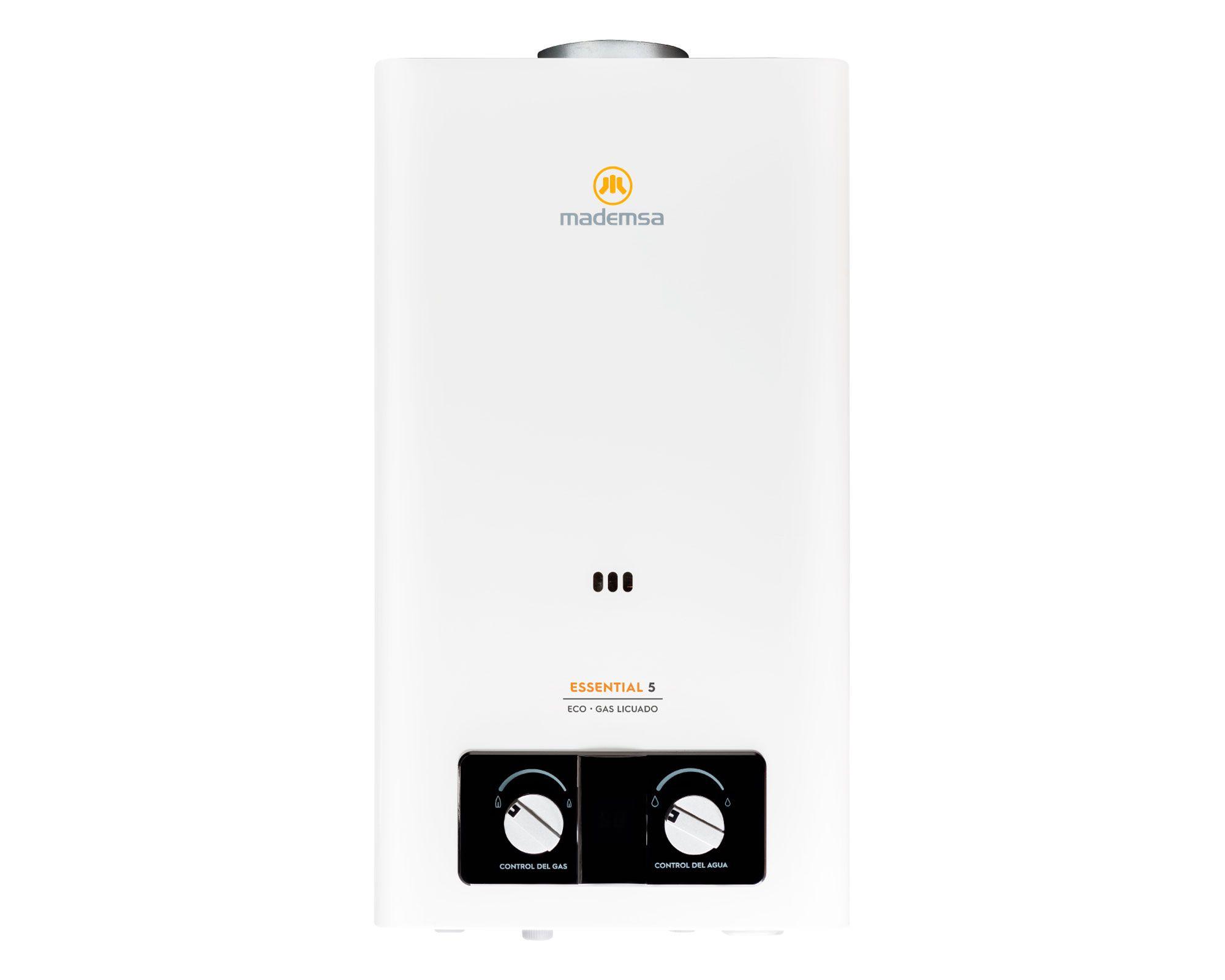 Calefont tiro natural 5 litros gas licuado Essential Eco-0