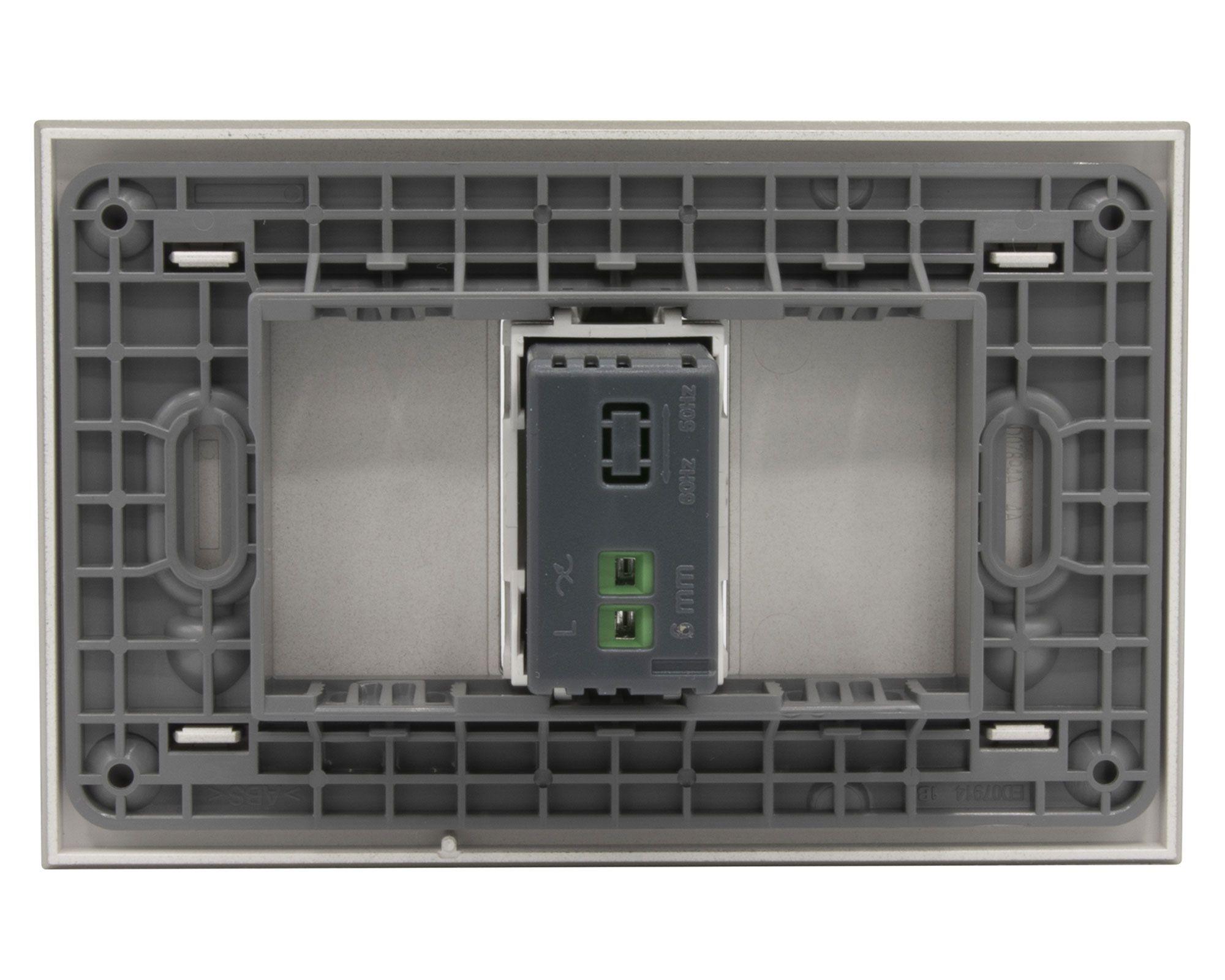 Placa armada dimmer Nobile perla Bticino-3