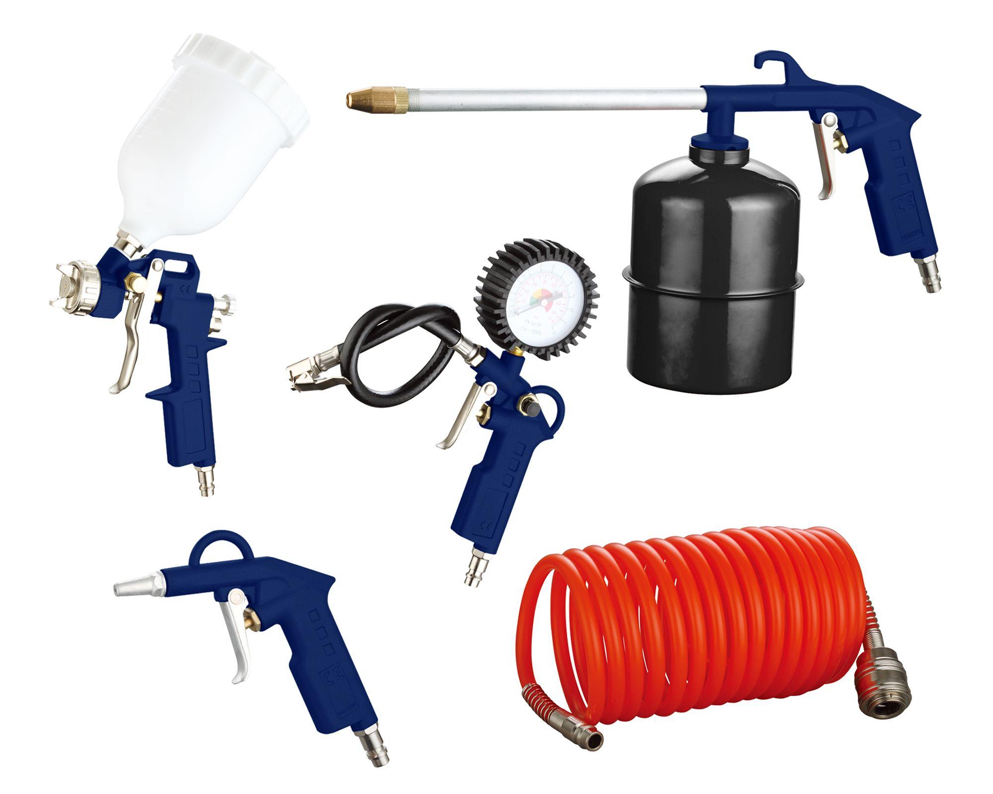 Set accesorios compresor 5 Piezas Robust-1