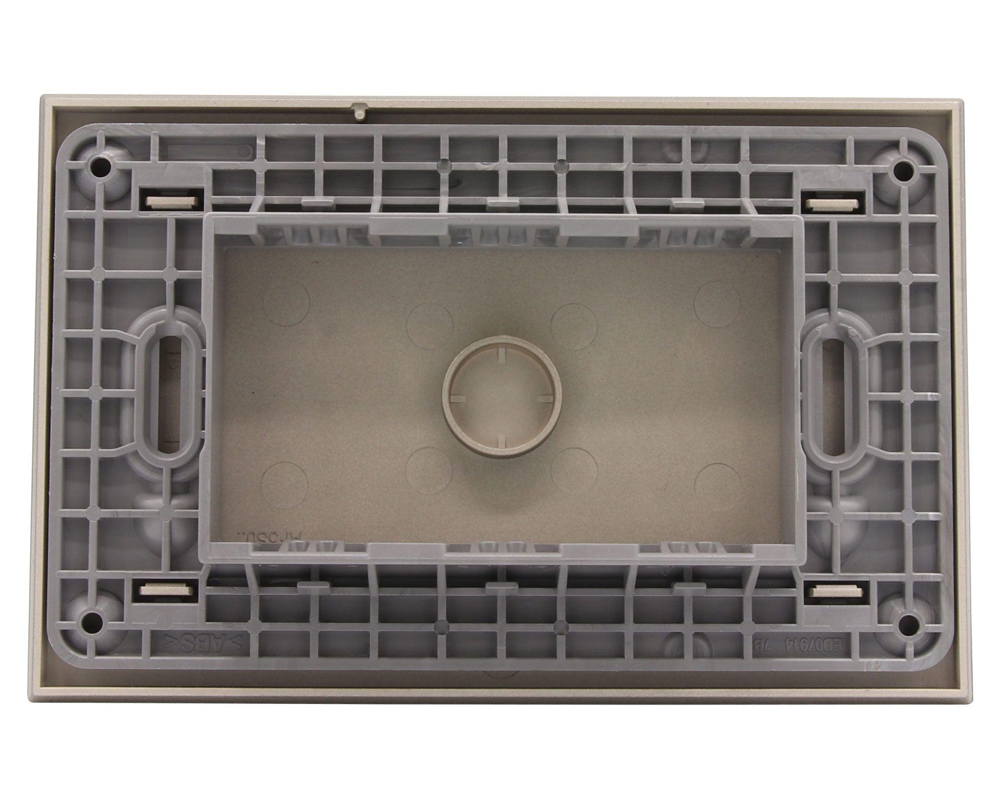 Placa ciega + soporte Nobile terra Bticino-3