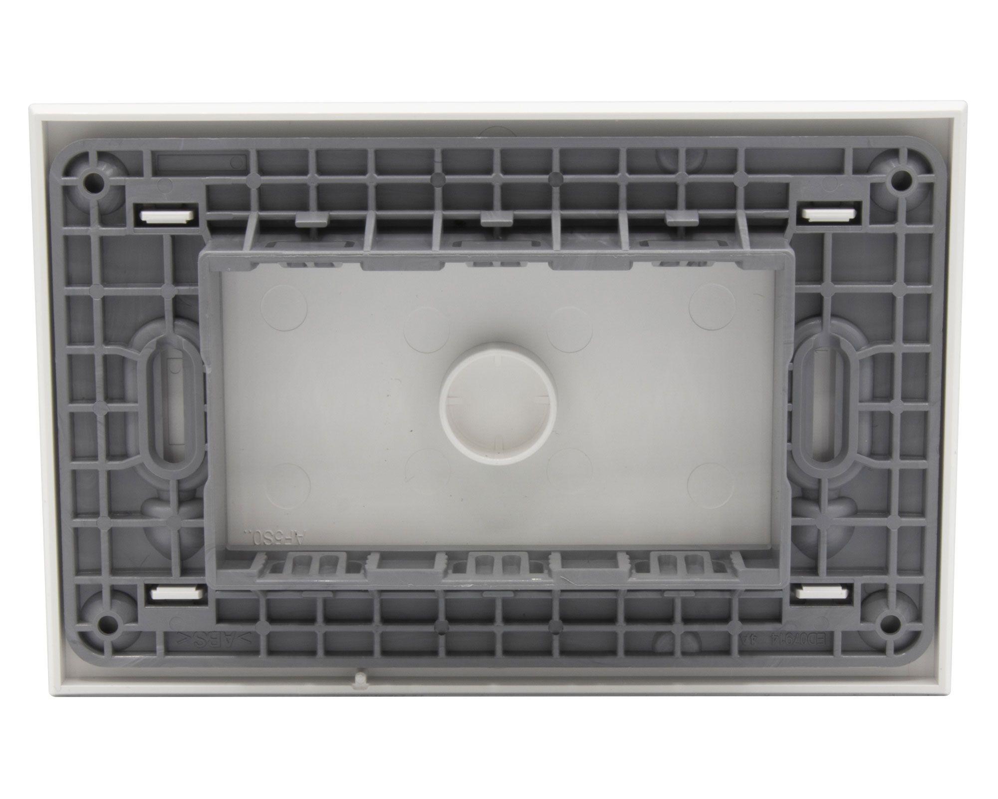 Placa ciega + soporte Nobile blanco Bticino-3