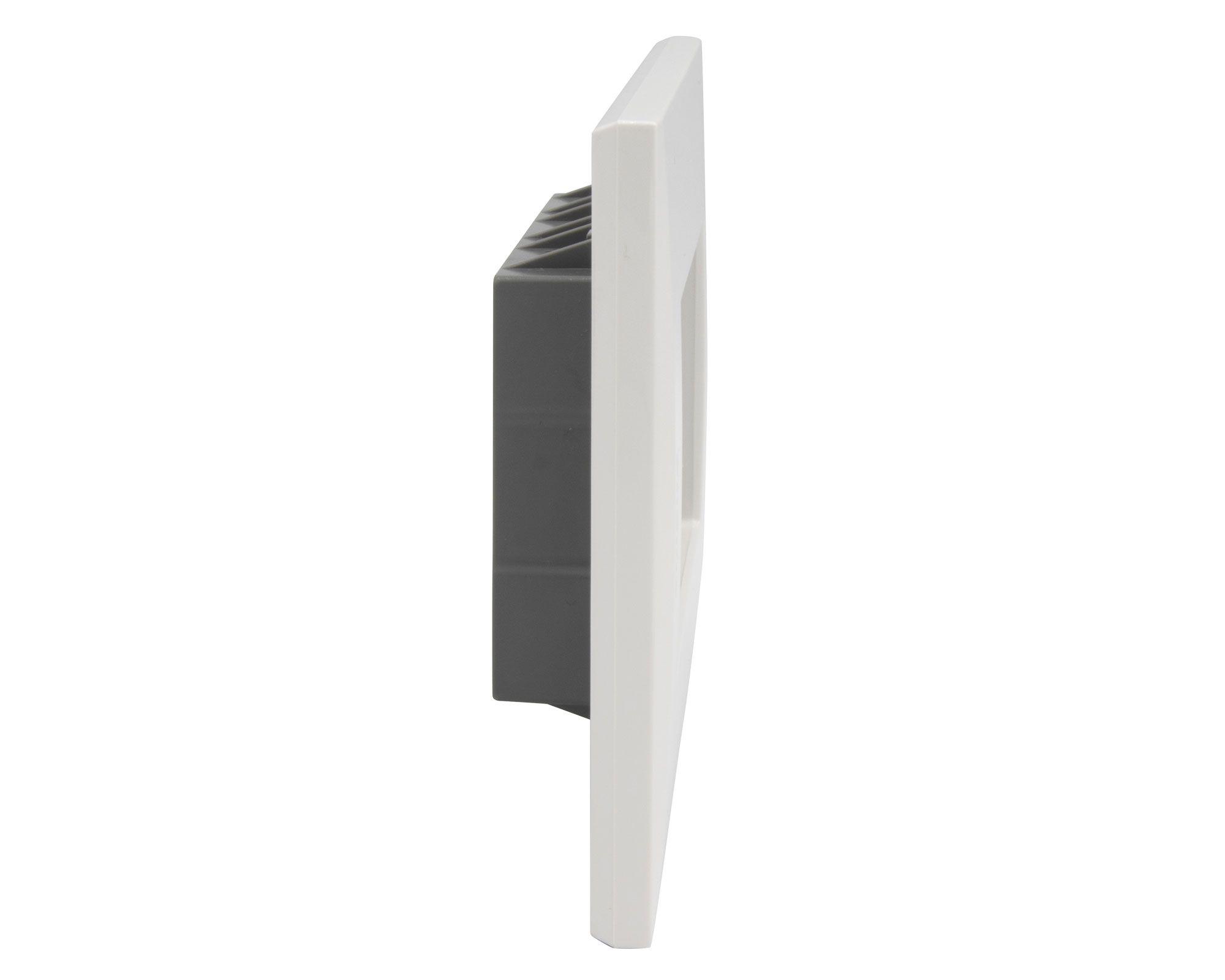 Placa 3 módulos + soporte Nobile blanco Bticino-2