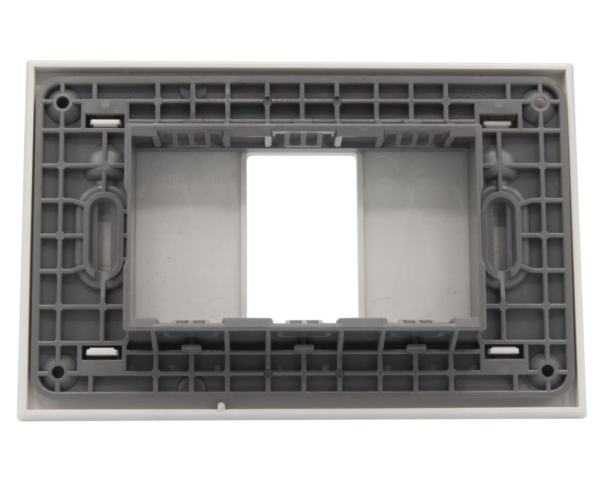 Placa 1 módulo + soporte Nobile blanco Bticino-3