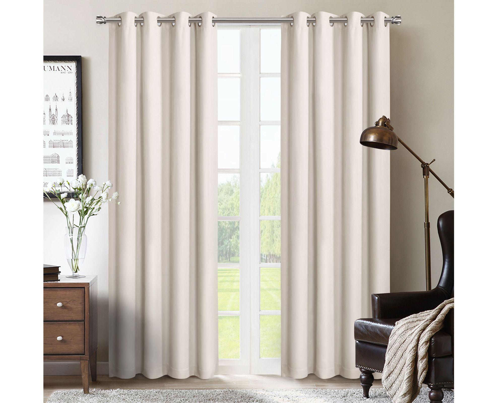 Cortina blackout 200x230 cm Nantes beige Cotidiana-1