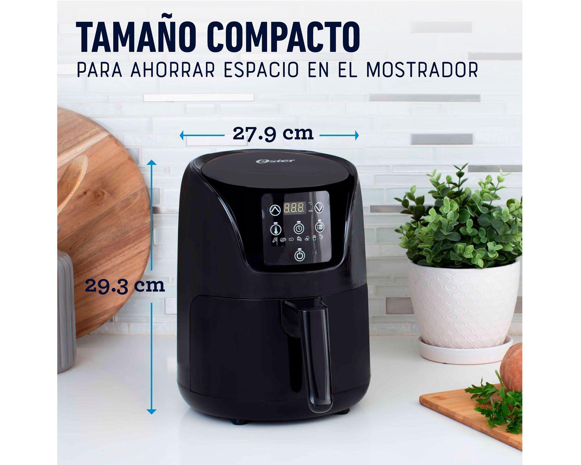 Freidora de aire 1,8 litros CKSTAF18D negro/inox Oster-5