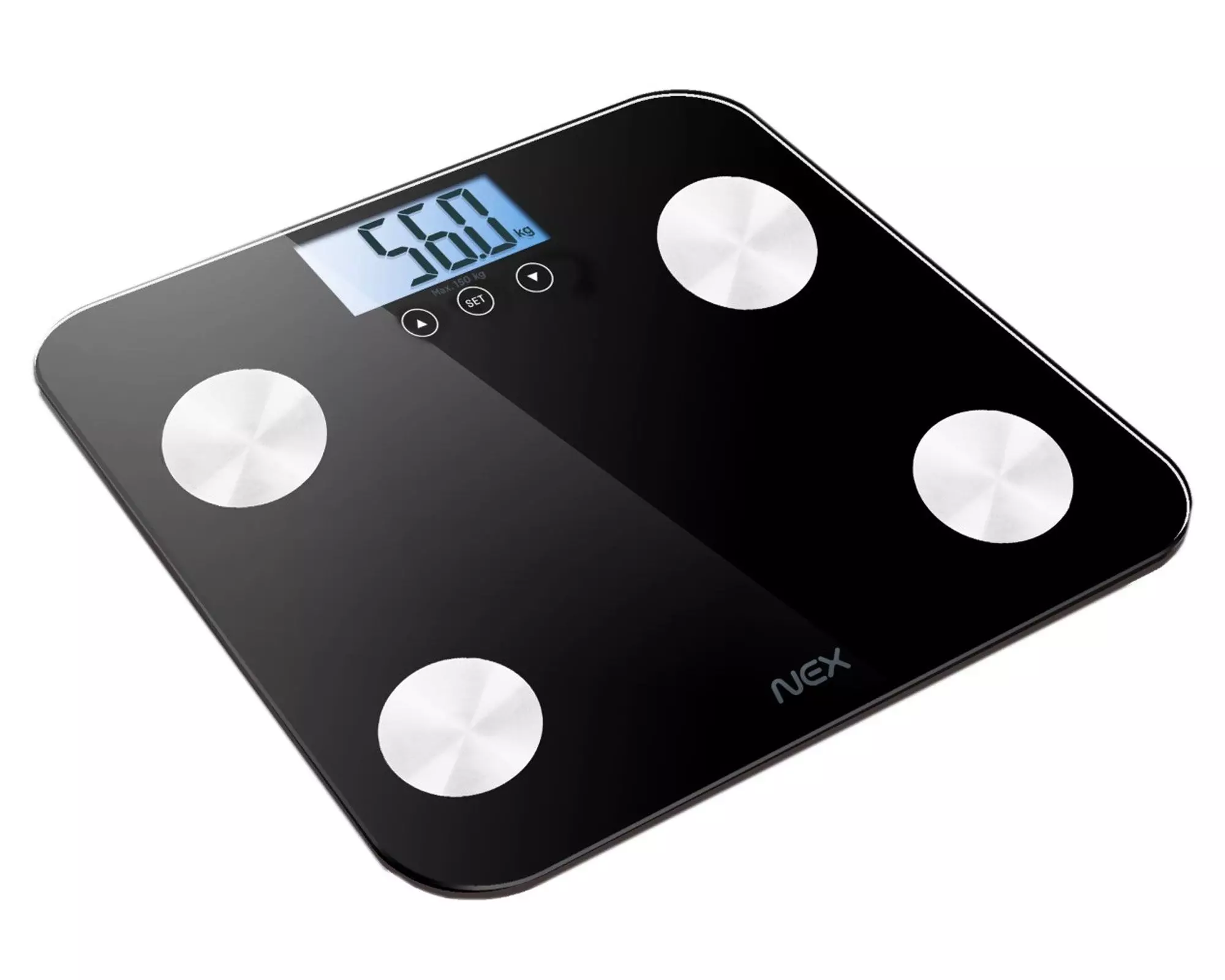 Pesa digital Smart Bodyfit negro Nex.-0