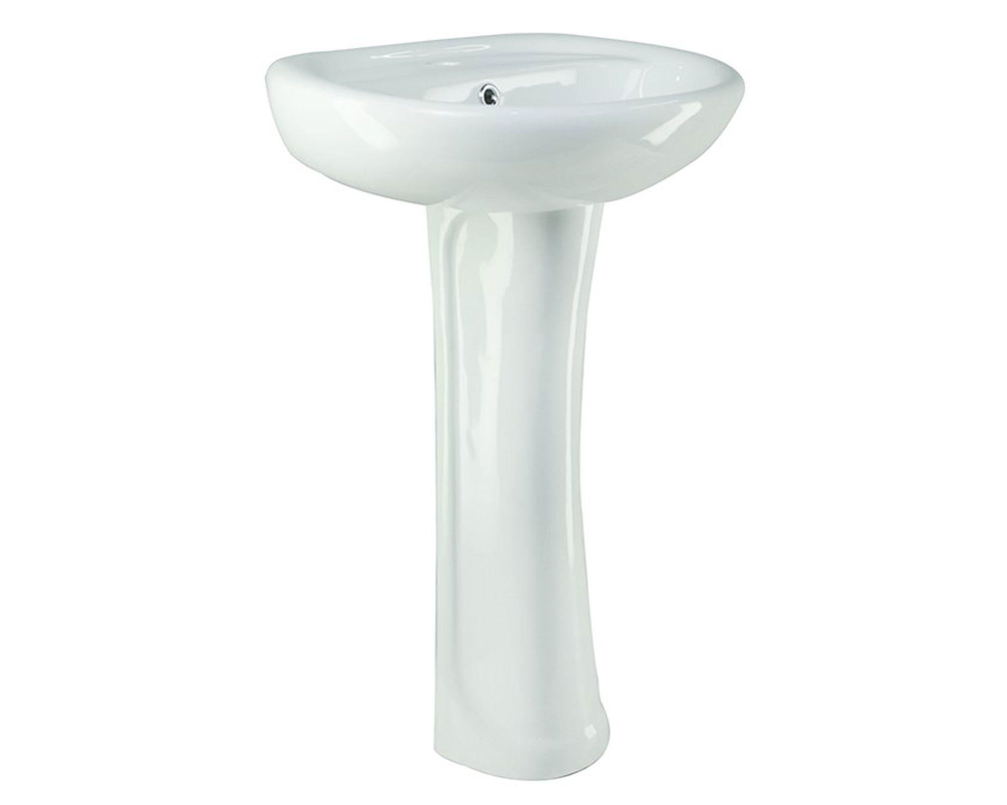 Lavamanos pedestal Agnus blanco Vessanti-0