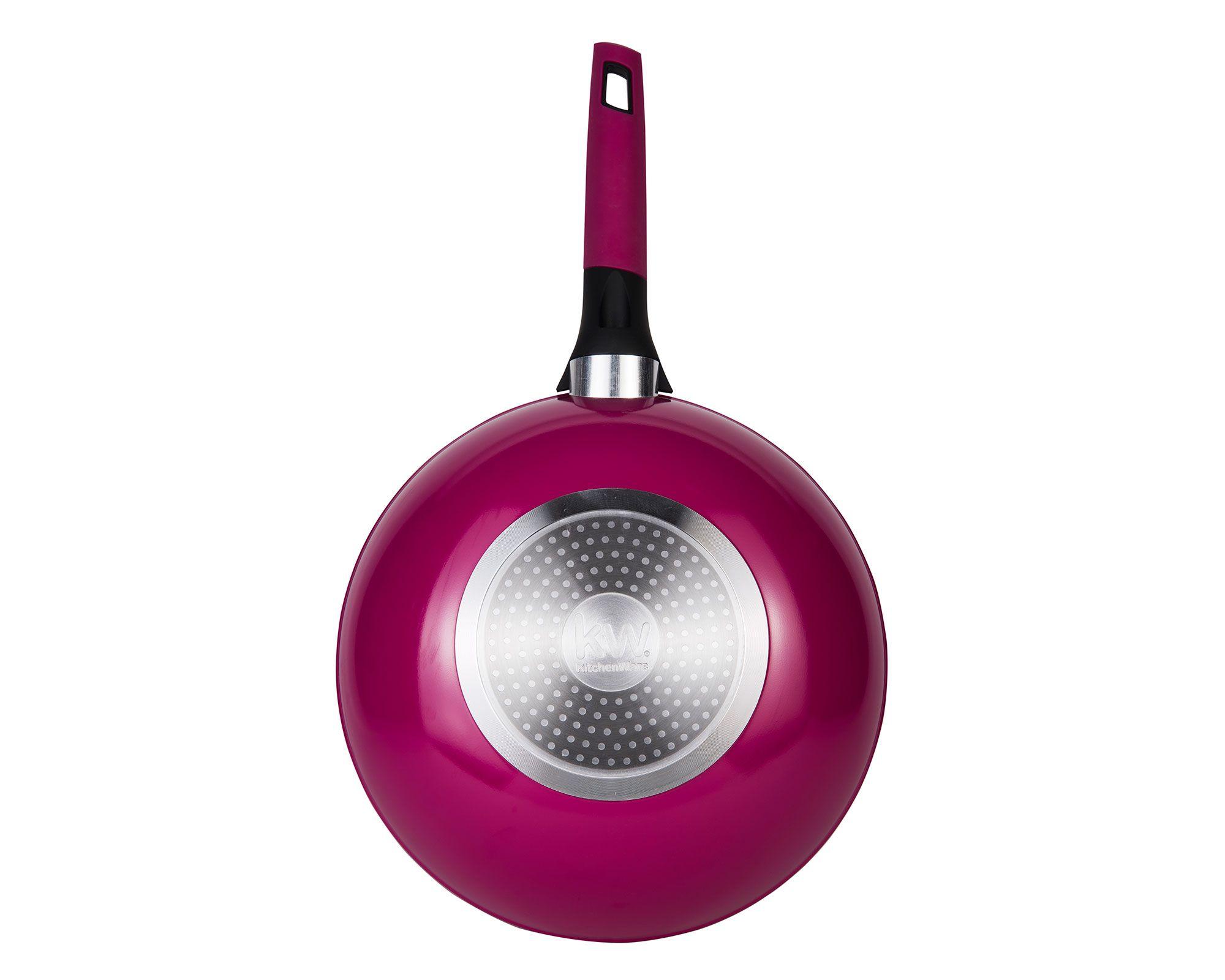 Wok 28 cm Soho cherry Kitchenware.-2