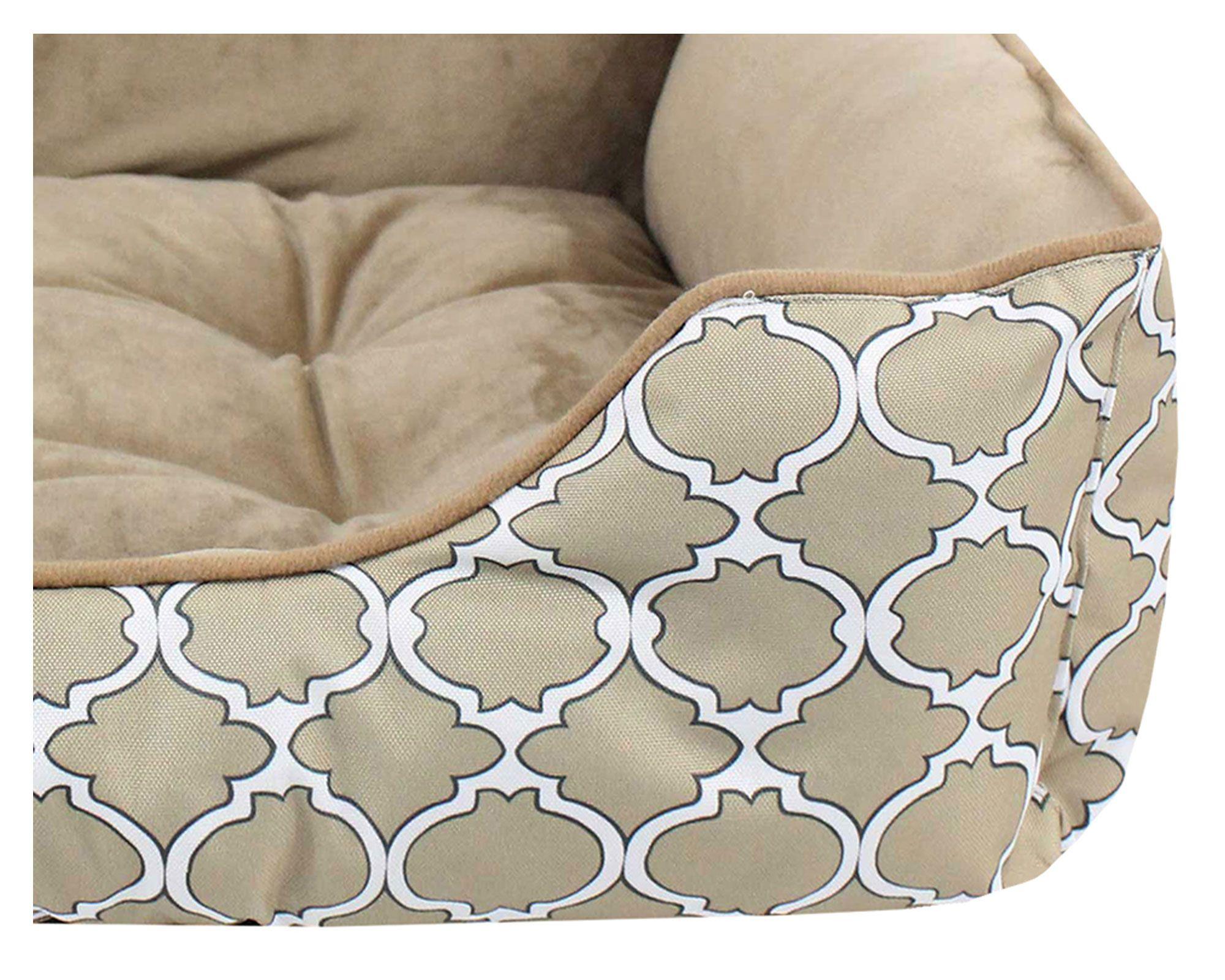 Cama mascota M marrón Pet's fun-1