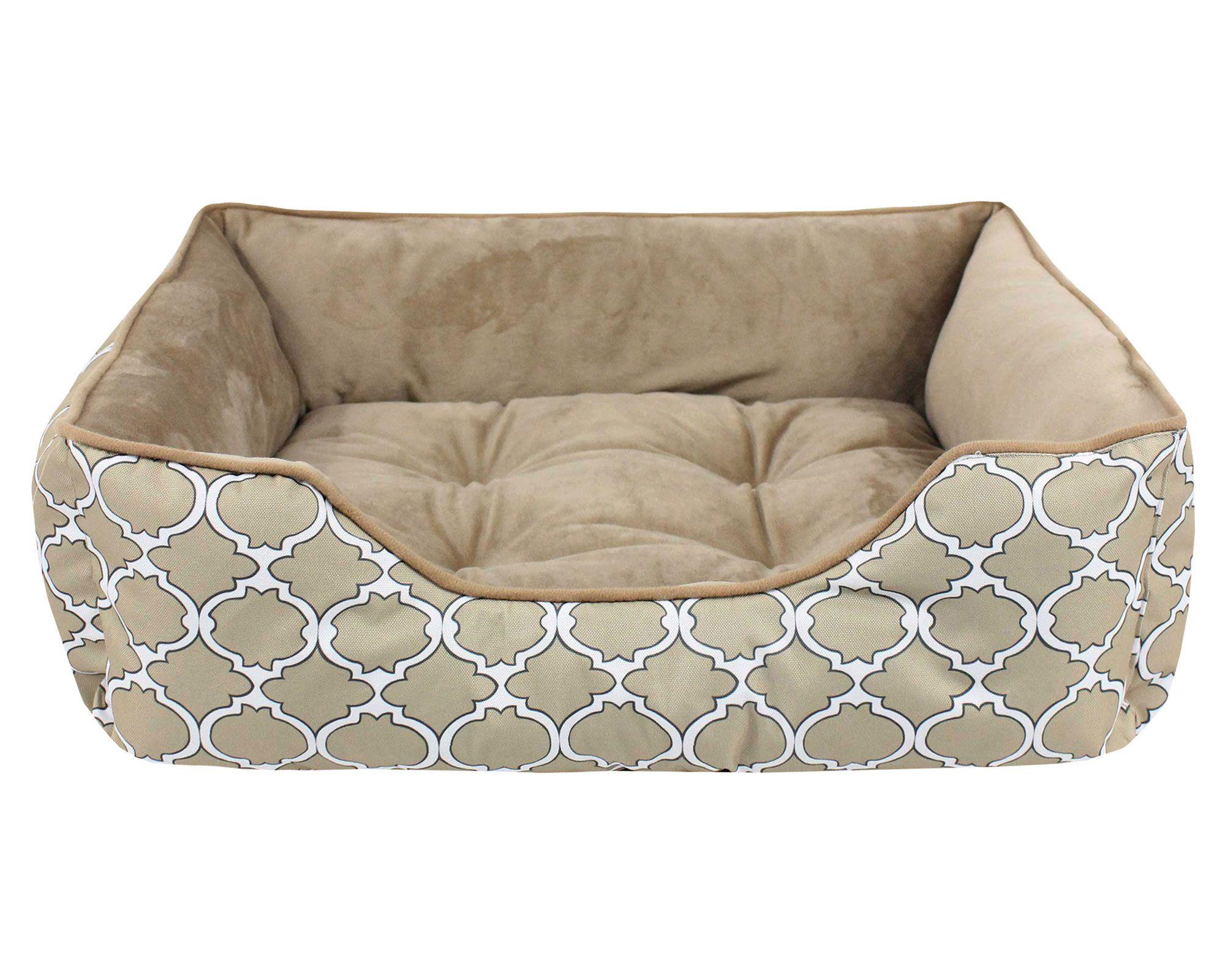 Cama mascota M marrón Pet's fun-0