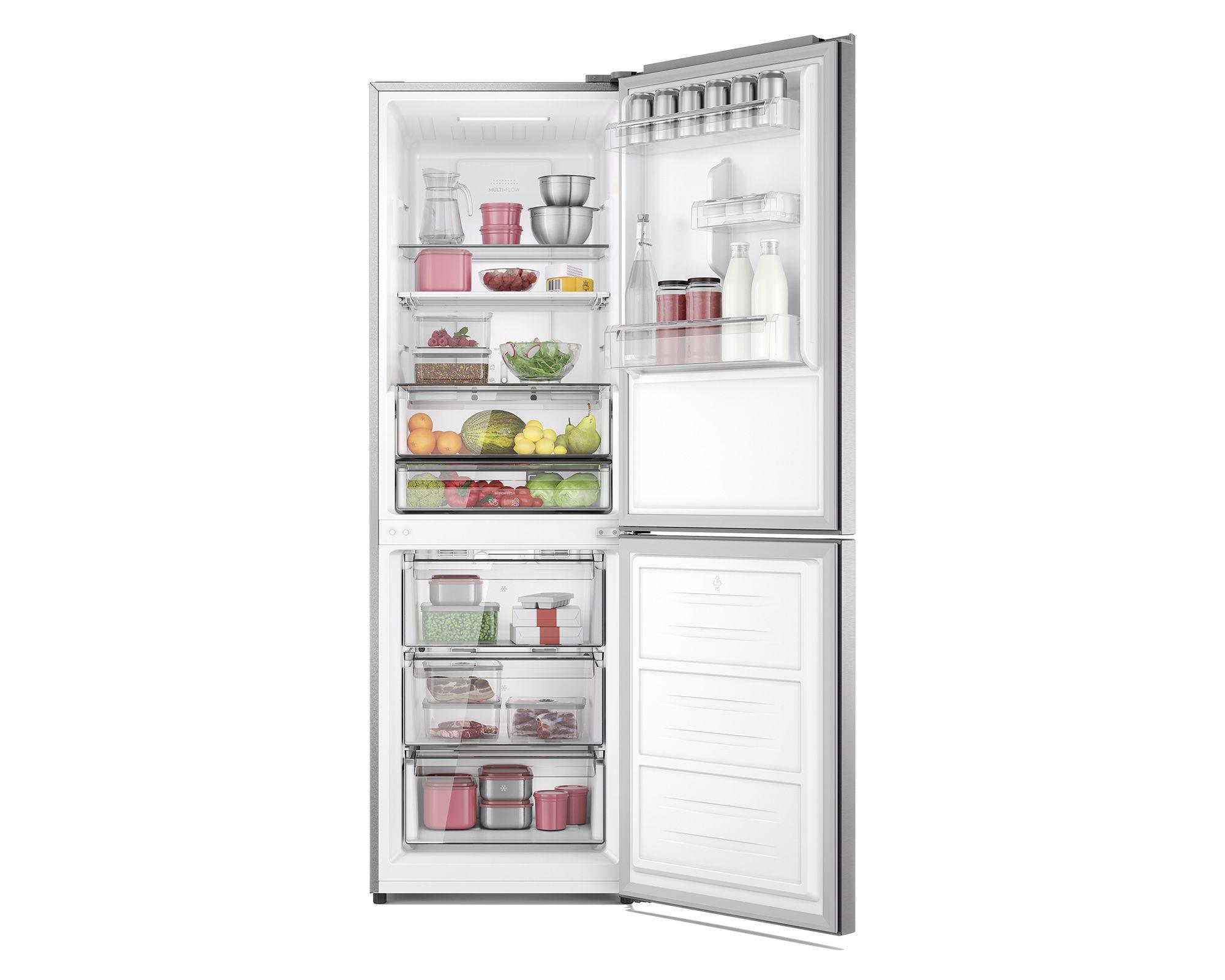 Refrigerador no frost 322 litros DB60S inox Fensa-4