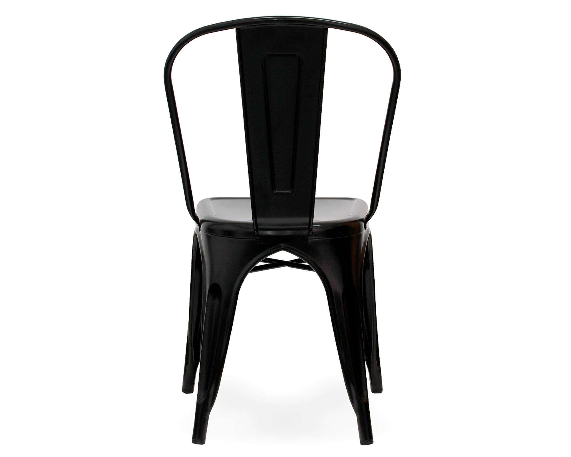 Silla Tolix negro Form Design-2
