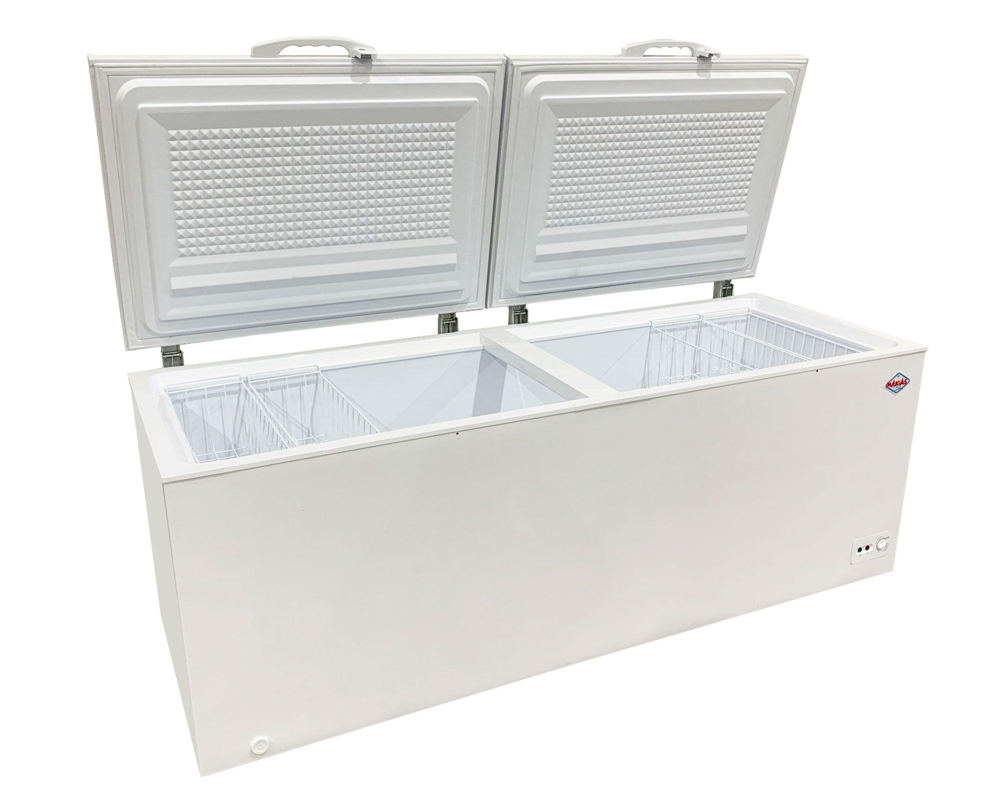 Congelador dual tapa dura 745 litros BD-745 blanco Maigas-1