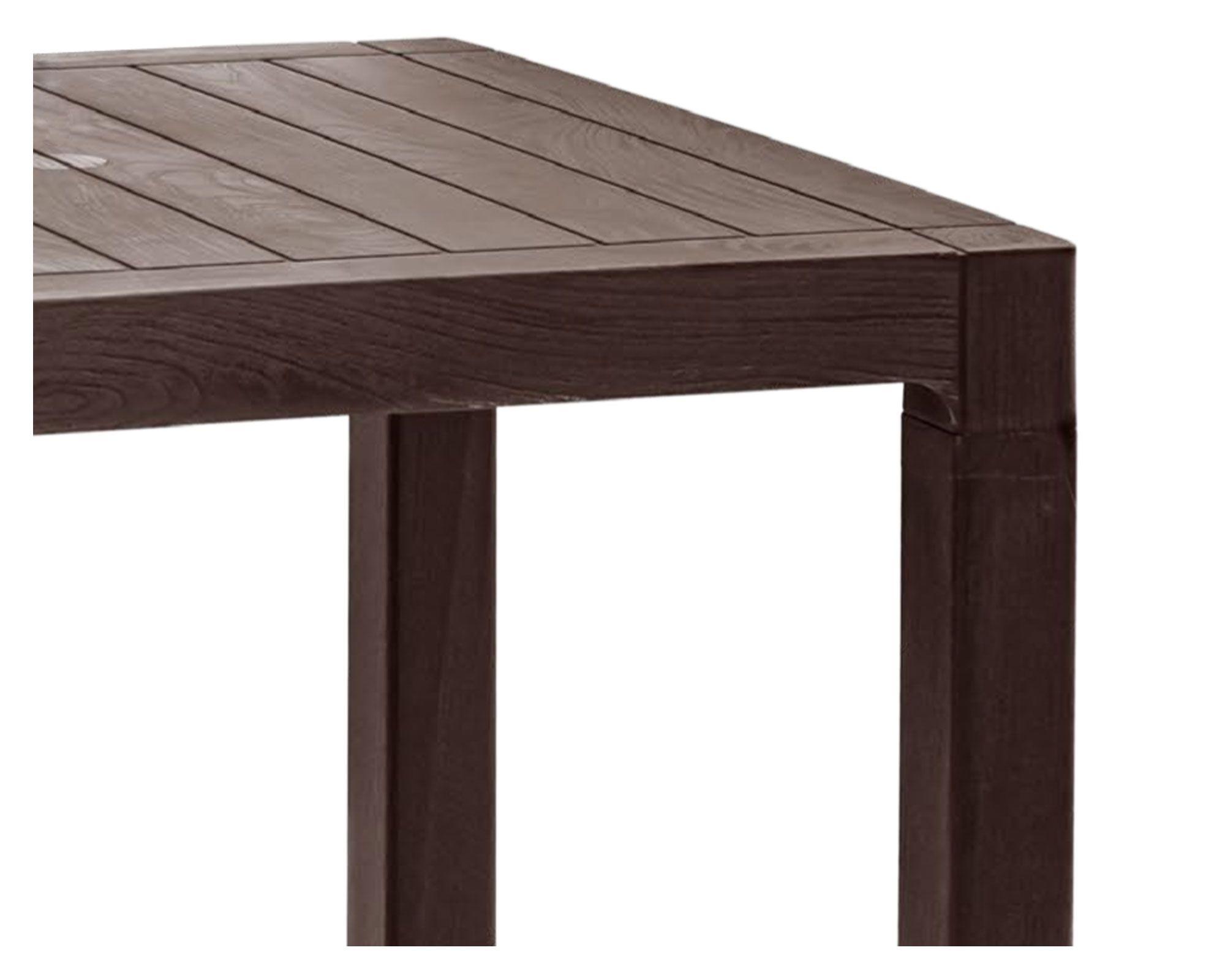 Mesa 80x80 cm marrón moro Reyplast-2