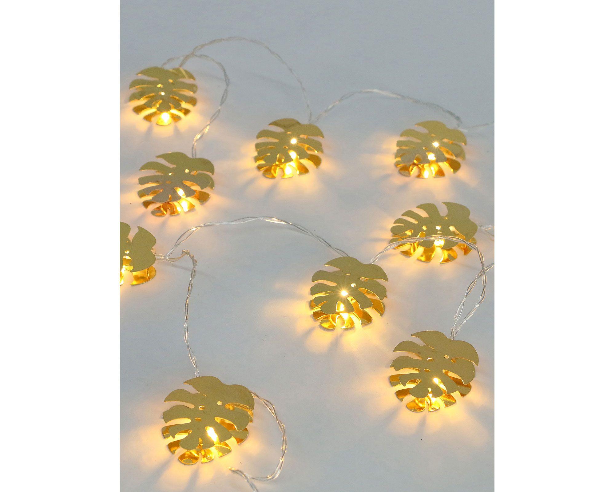 Guirnalda LED 10L monstera Abitare.-2
