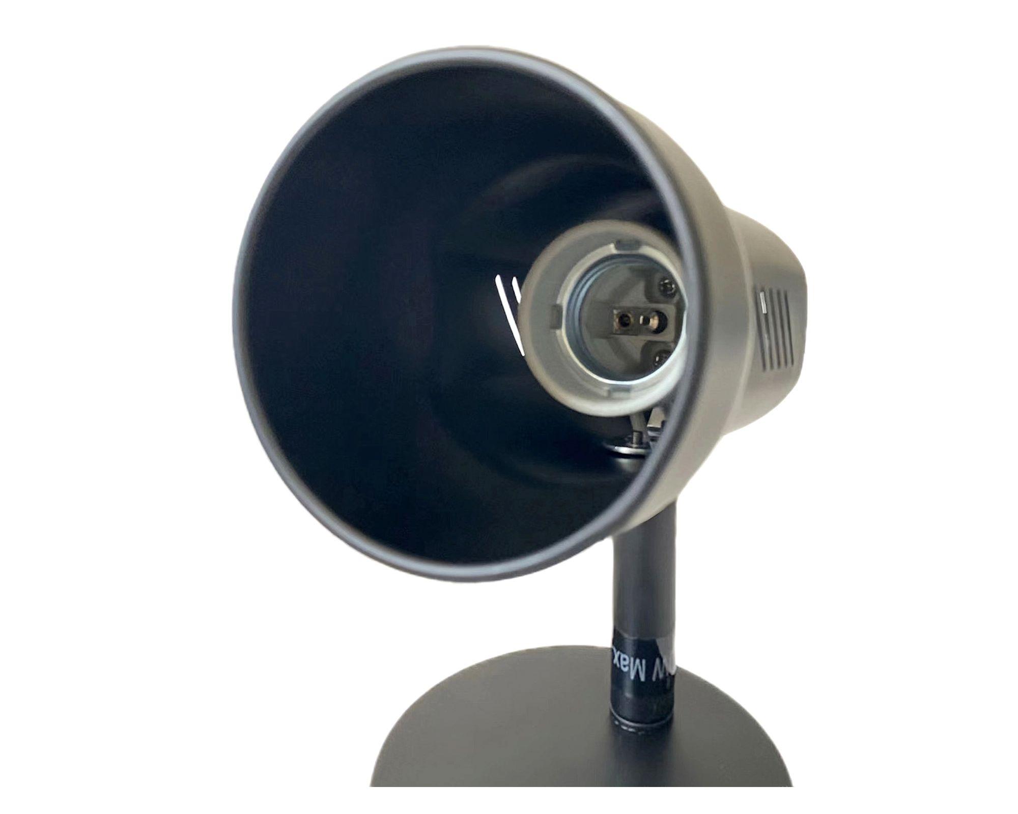 Spot 1L E27 1505 negro Abitare.-2